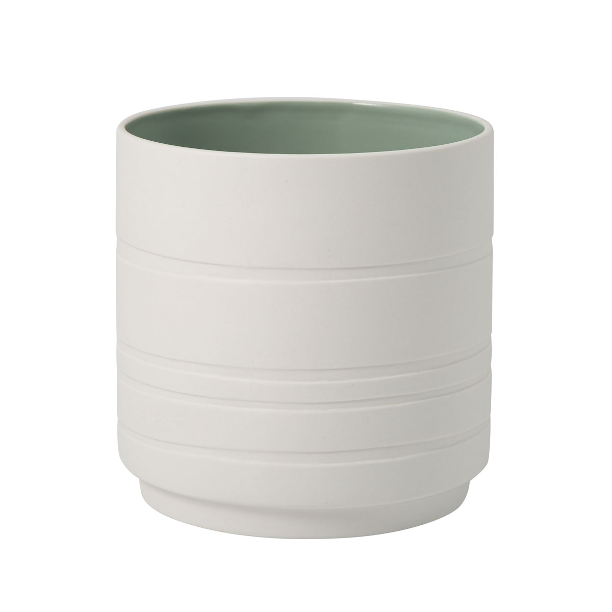 Villeroy and Boch It's My Home Flower Pot Leaf Mineral