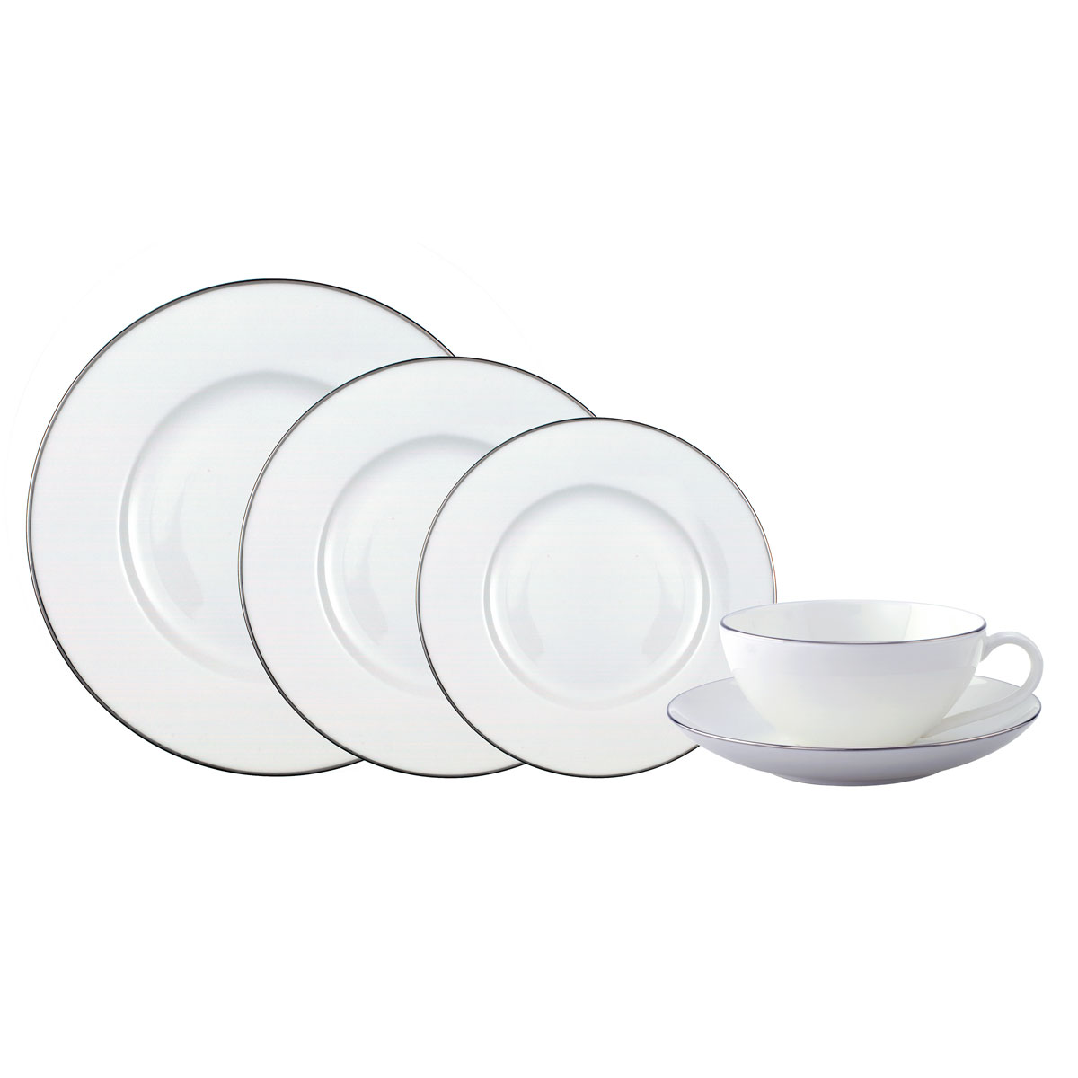 Villeroy and Boch Anmut Platinum 5 Piece Place Setting