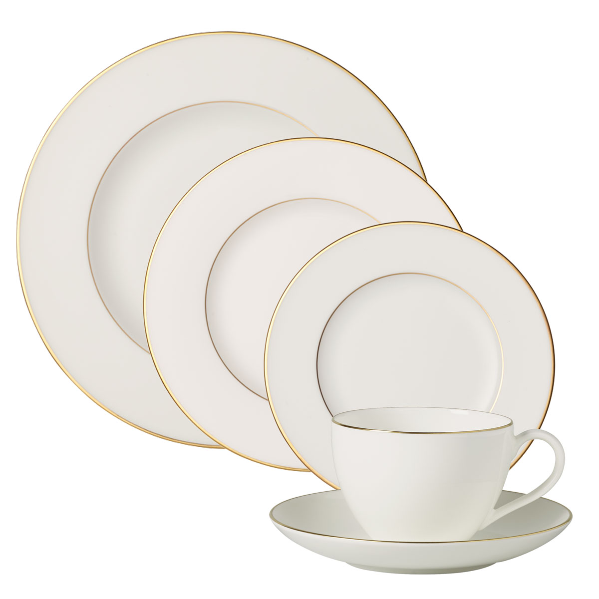 Villeroy and Boch Anmut Gold 5 Piece Place Setting