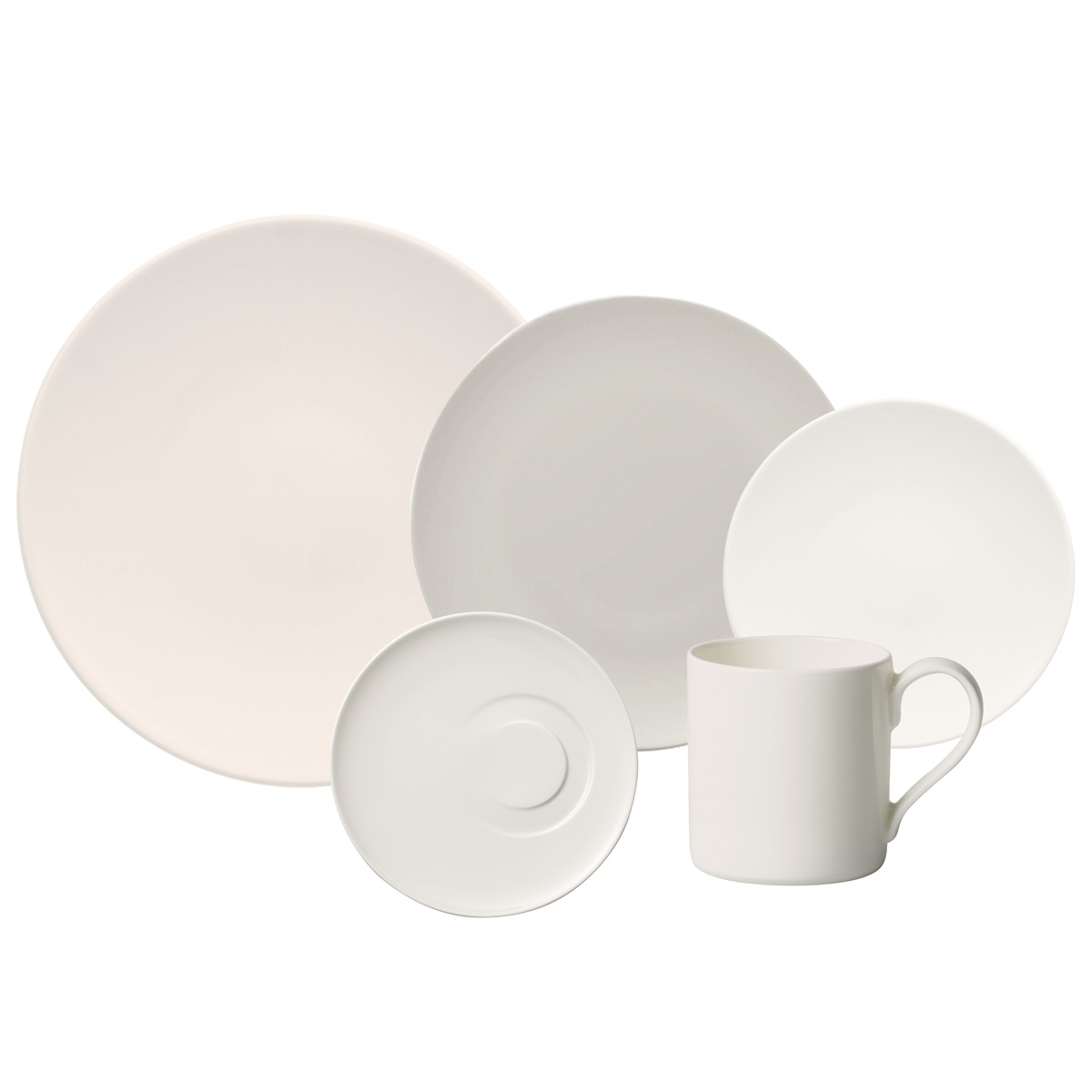 Villeroy and Boch MetroChic Blanc 5 Piece Place Setting