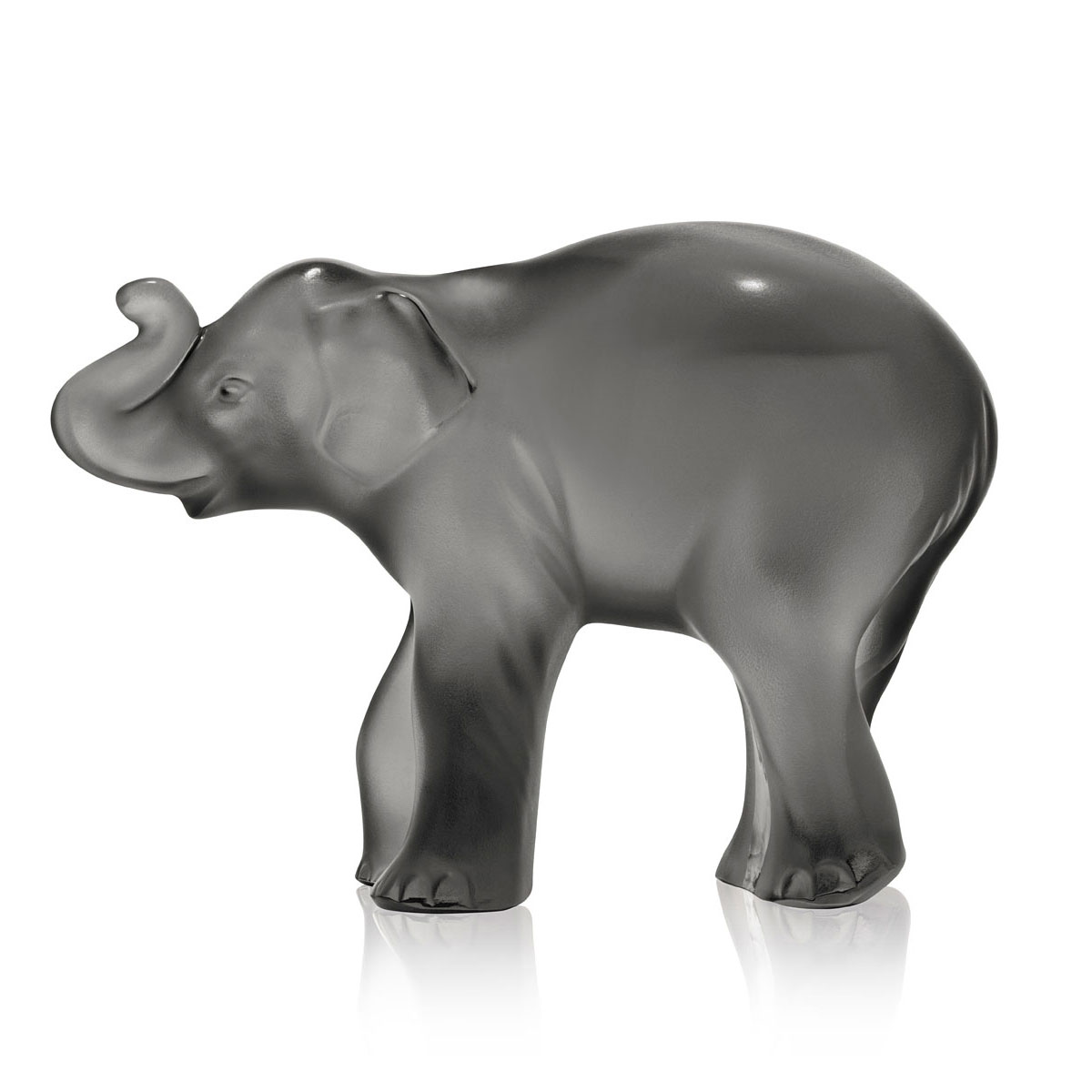 Lalique Timora Elephant, Grey