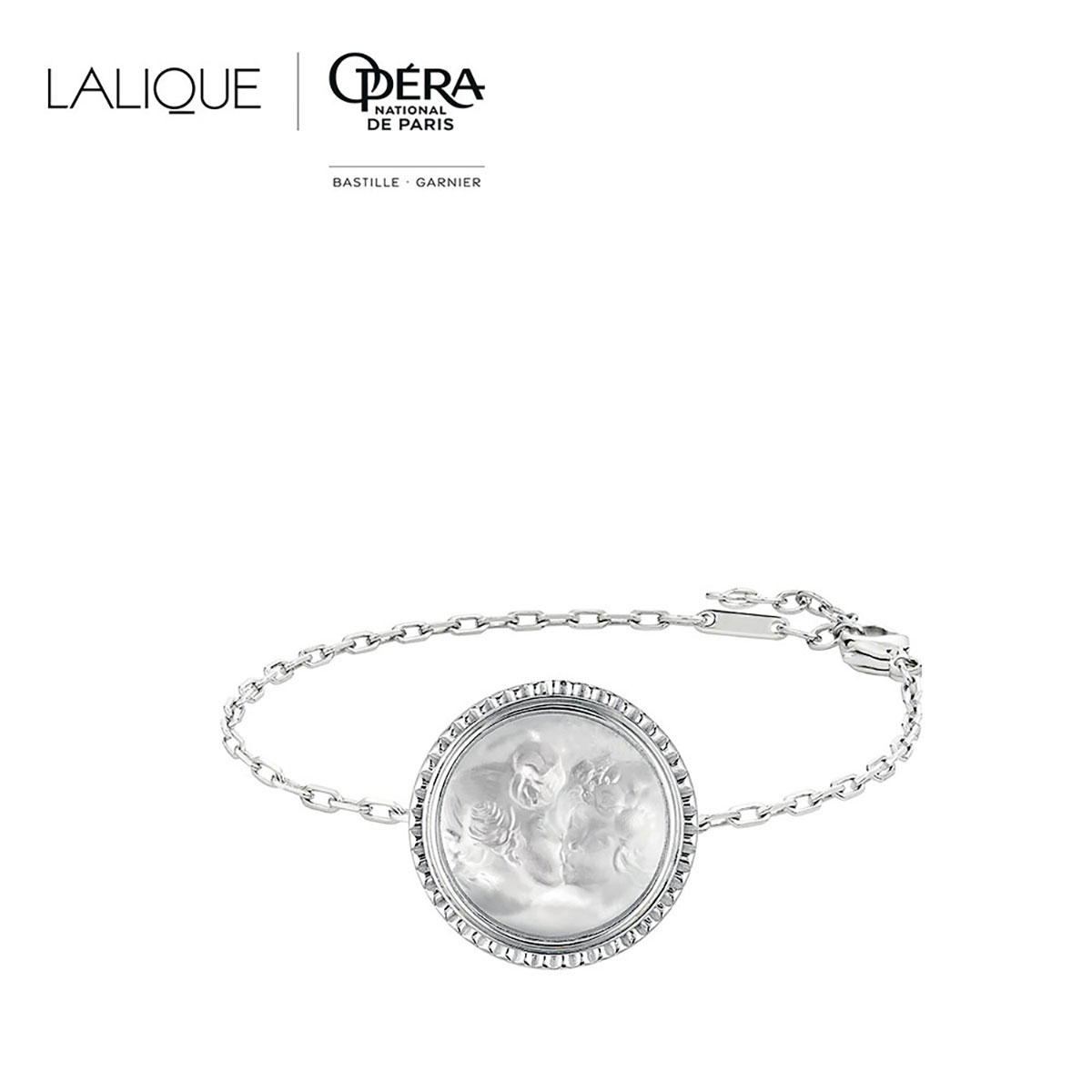 Lalique Le Baiser Bracelet, Silver