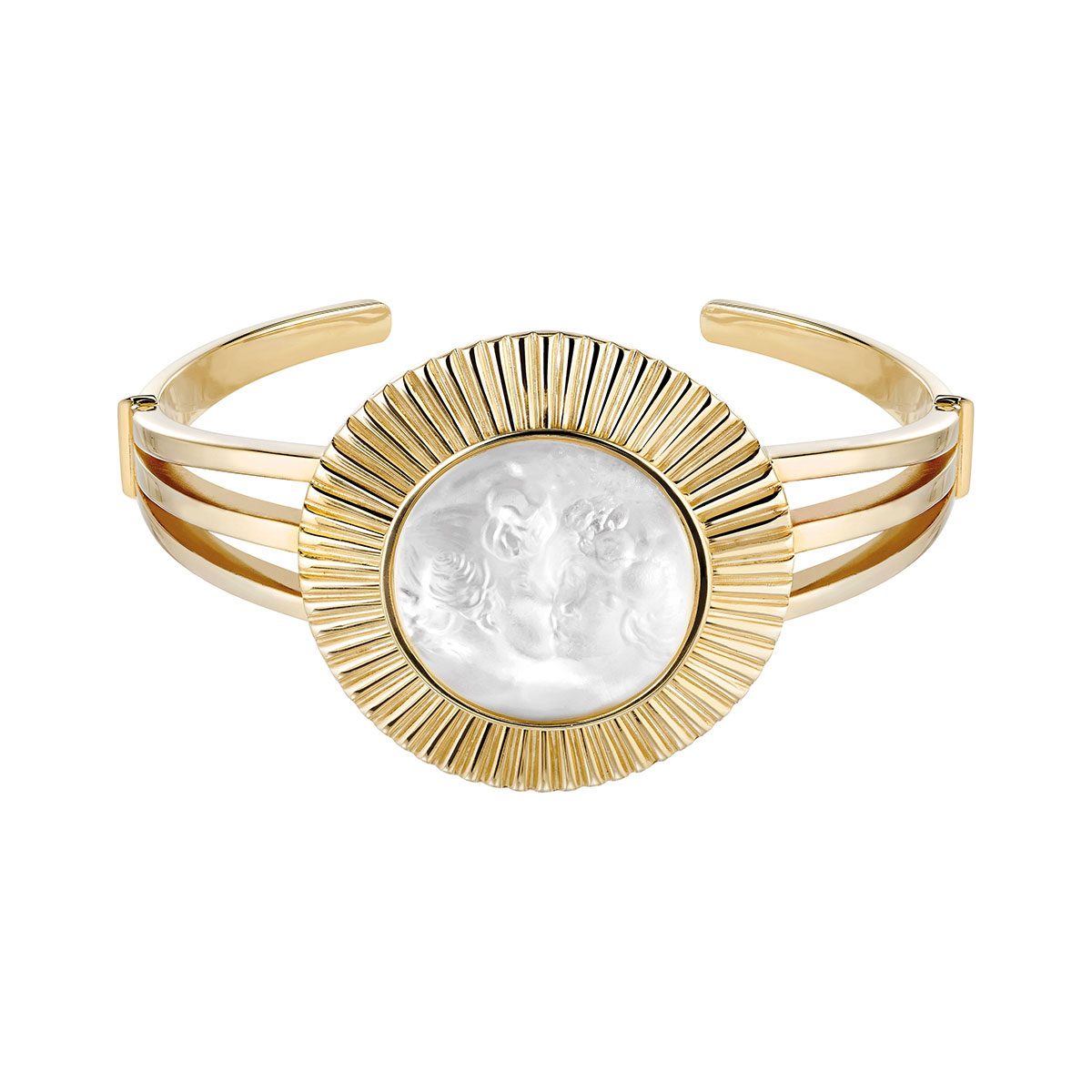 Lalique Le Baiser Bracelet, Gold Vermeil