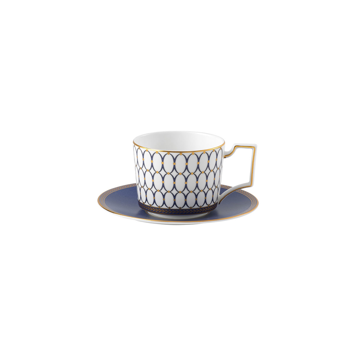 Wedgwood Renaissance Gold Teacup and Saucer Set