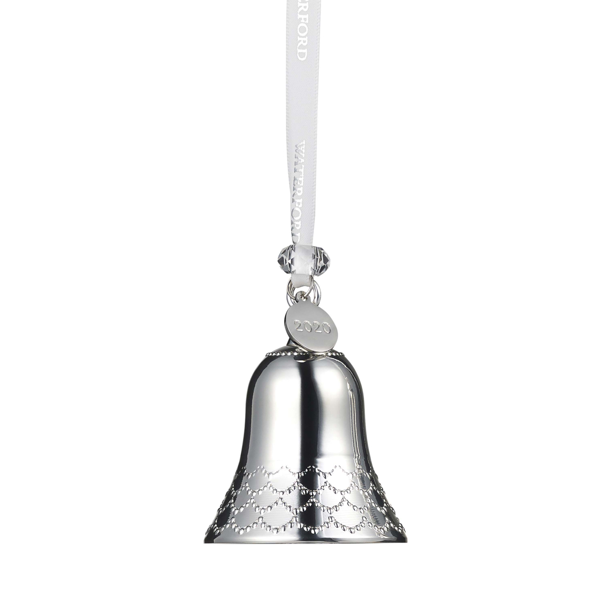 Waterford 2020 Silver Bell Ornament