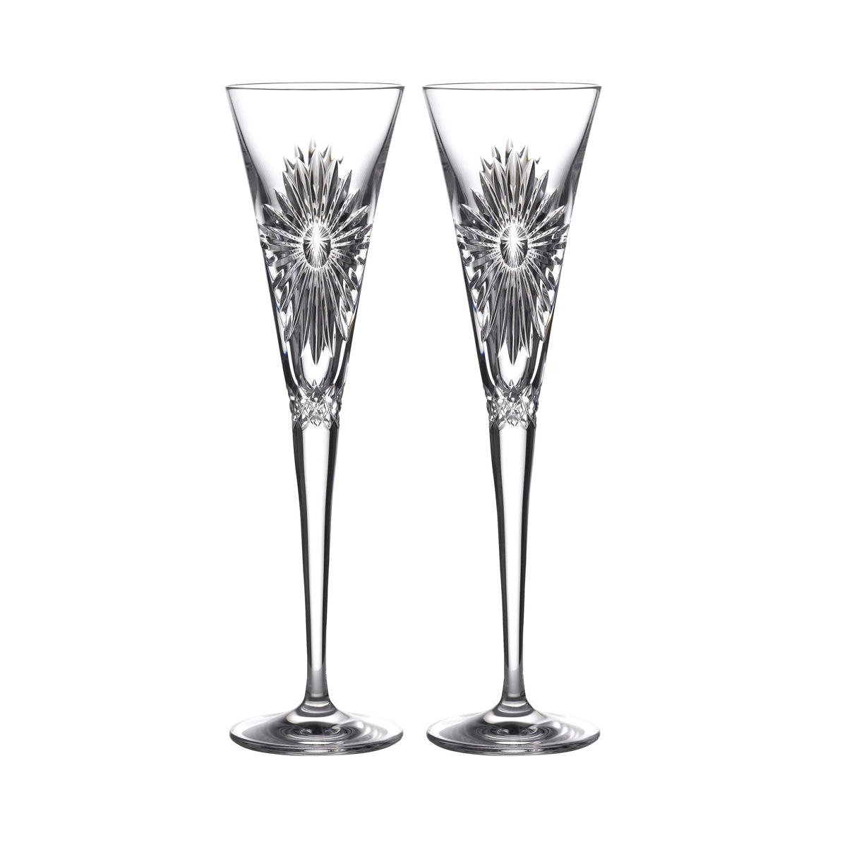Waterford 2021 Times Square Clear Flute Pair