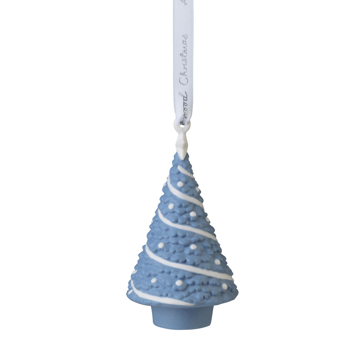 Wedgwood Figural Christmas Tree Blue Ornament