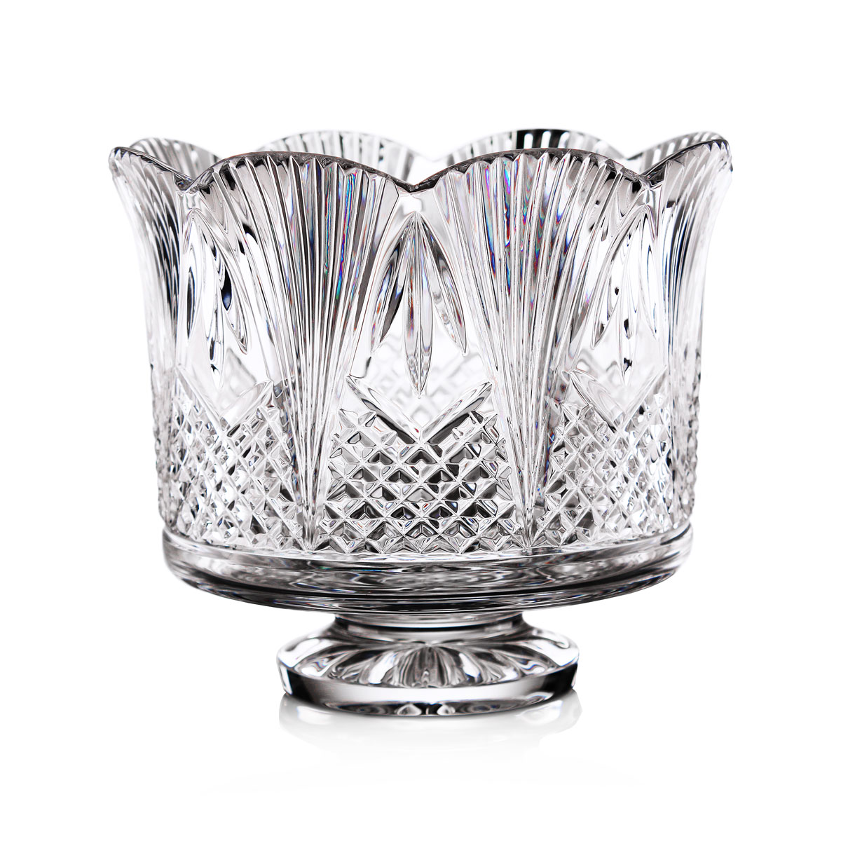 Waterford Crystal 11" House of Waterford Comeragh Footed Bowl