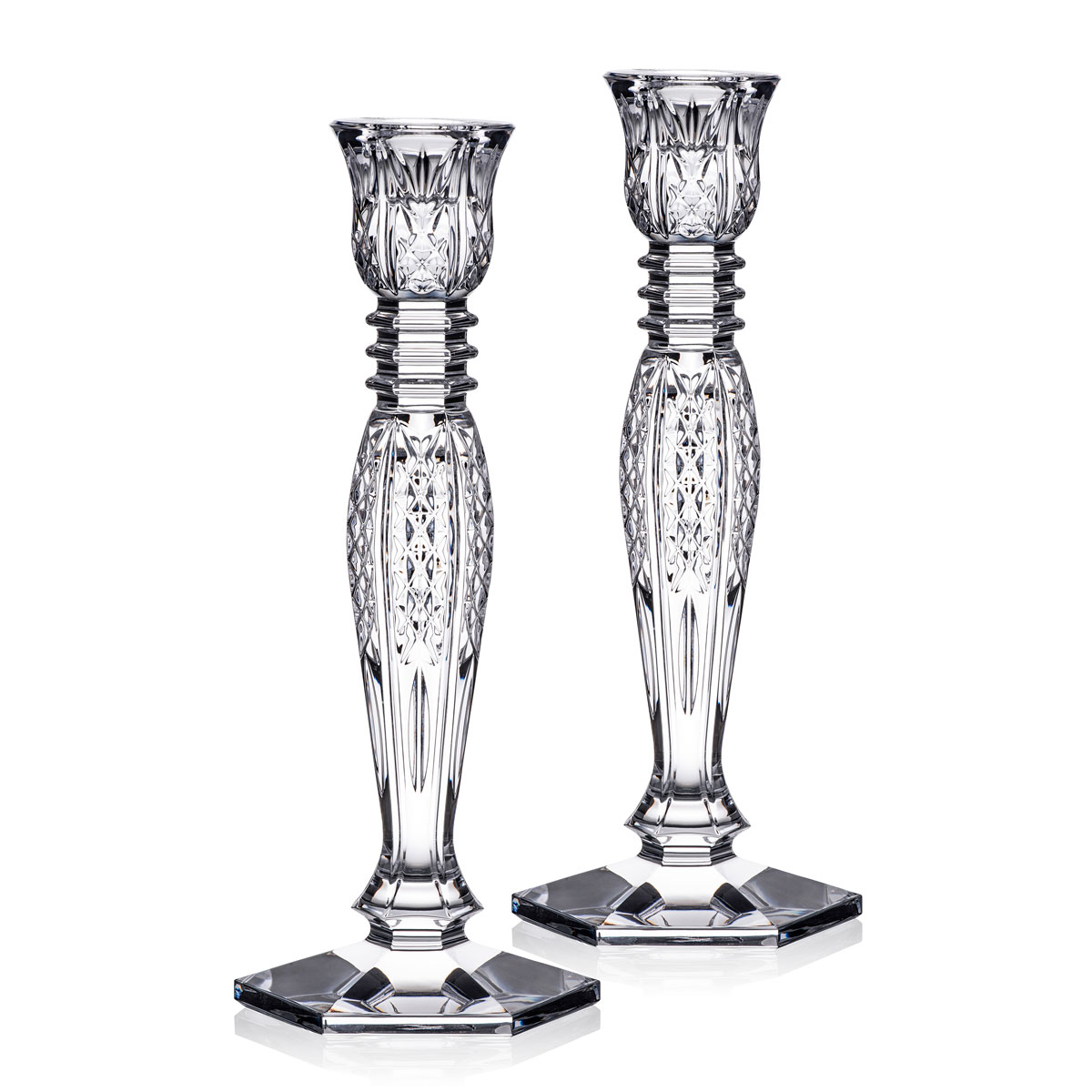 Waterford Crystal Bethany Candlestick 10" Pair