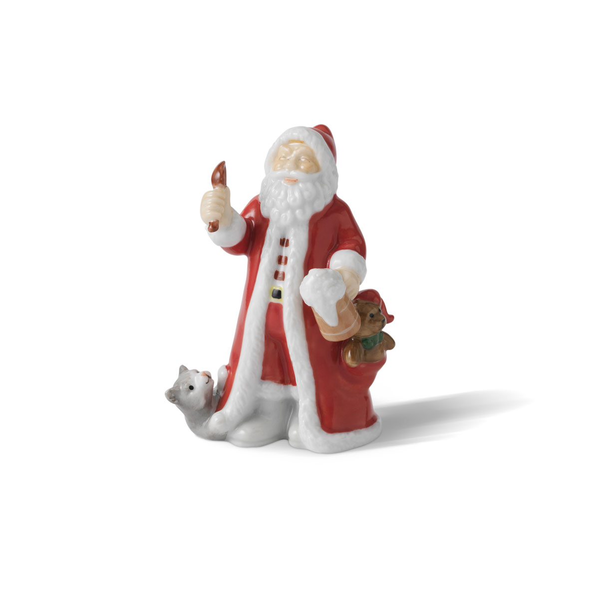 Royal Copenhagen 2021 Annual Santa 4" Figurine