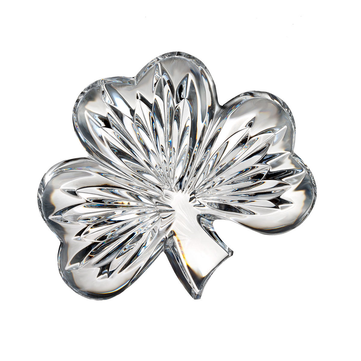 Waterford Lucky Shamrock Paperweight