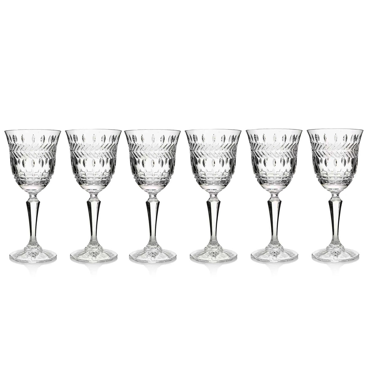 Waterford Crystal Meg Wine Glasses, Set of Six
