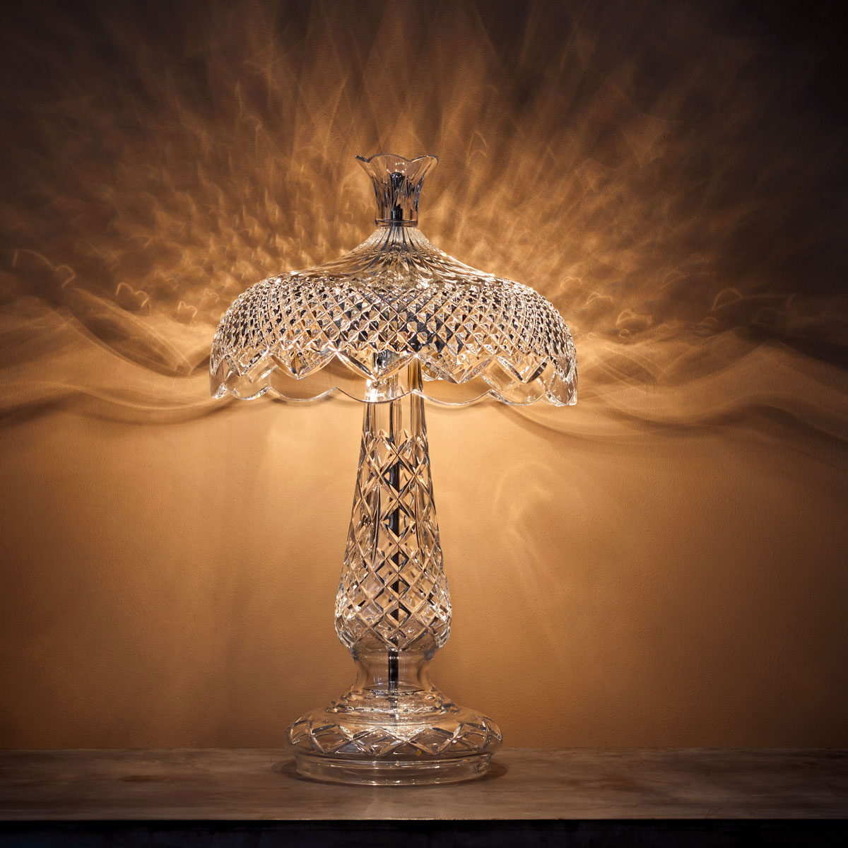 Waterford Crystal, Achill 23" Crystal Lamp