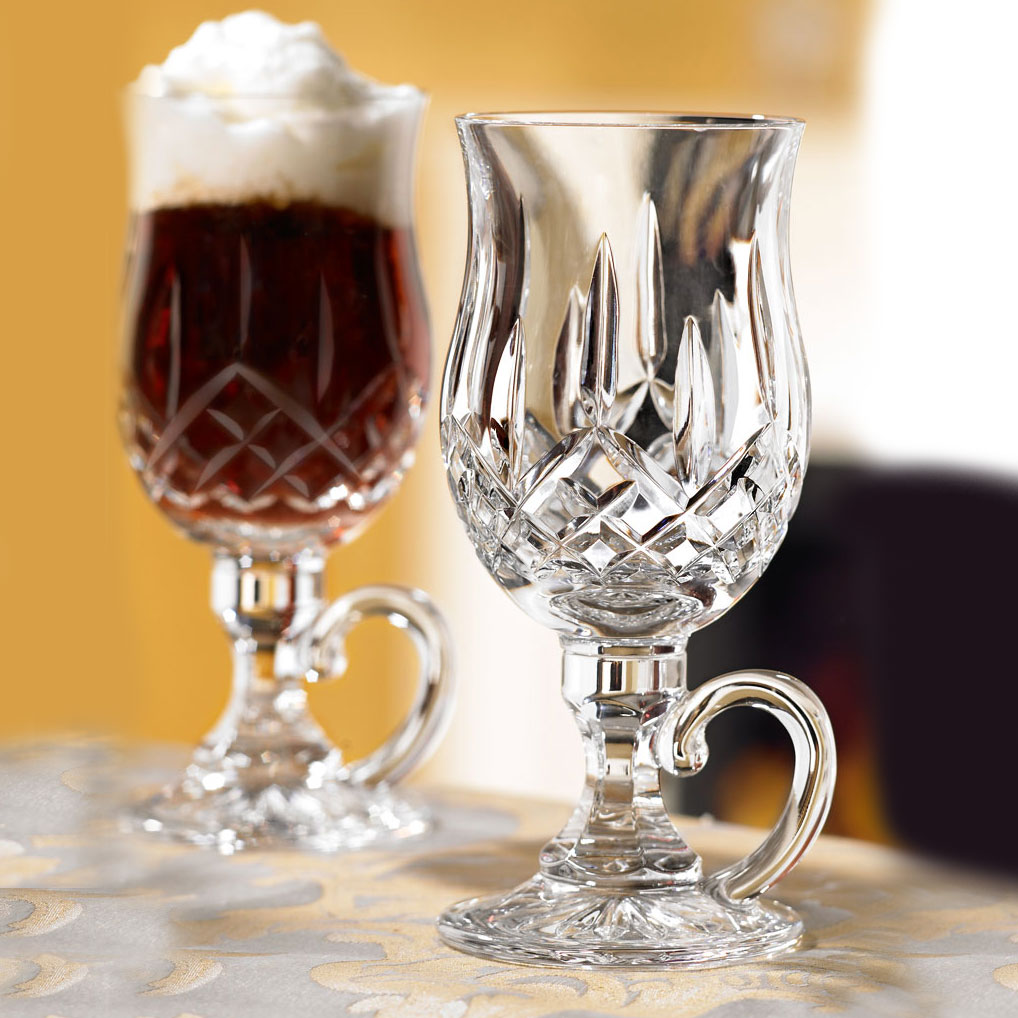 Waterford Lismore Irish Coffee Glasses Set of Two. IRELAND