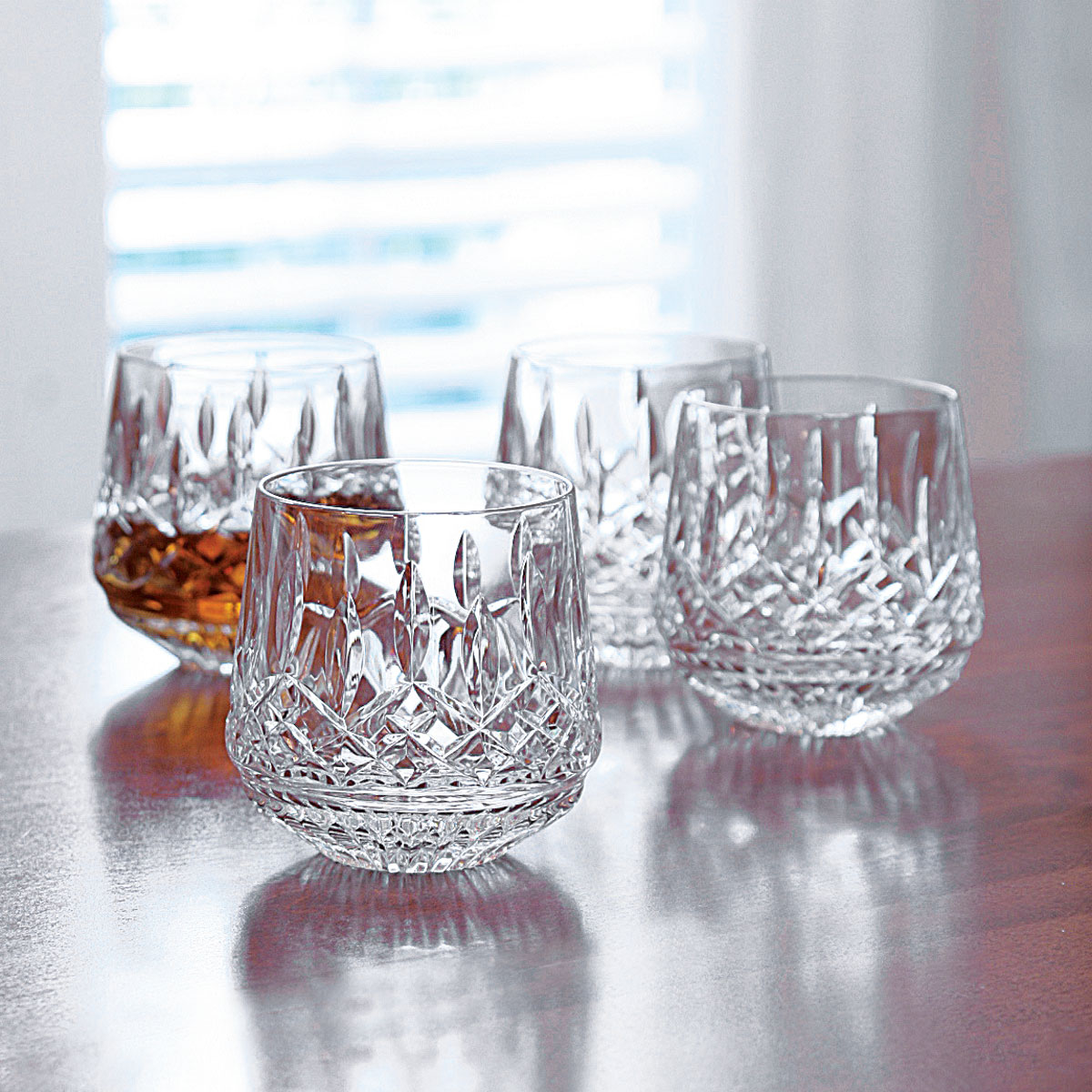 Waterford Crystal Lismore Roly Poly Glasses Set Of 4 Crystal Classics