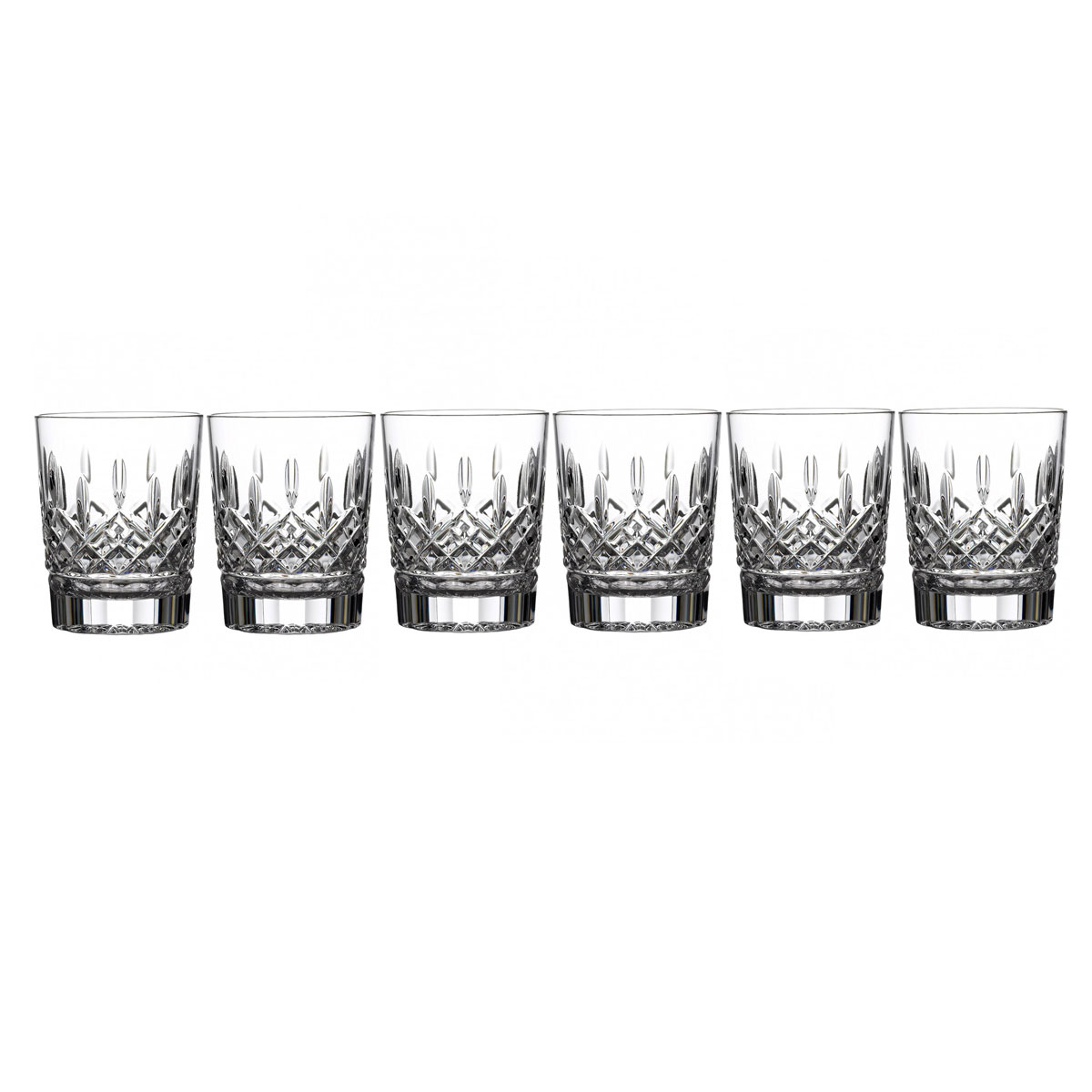 Waterford Crystal, Lismore DOF Tumblers, Boxed Set of 6