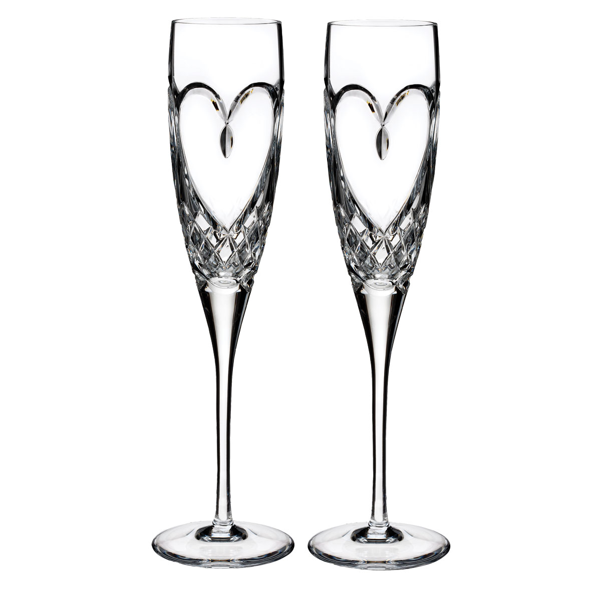 Season Story Champagne Glasses Set of 2 - 8oz Crystal Champagne Flutes Glass, Wedding Glassware for Sparkling Wine, Fancy Long Stem, Premium Toasting