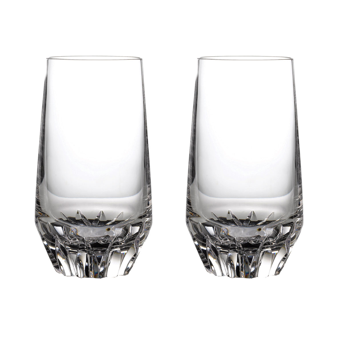 Waterford Crystal Irish Dogs Hiball Cocktail Glasses, Pair