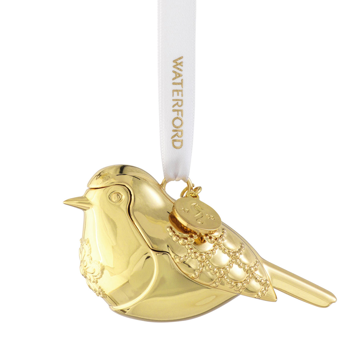 Waterford 2021 Robin Golden Ornament