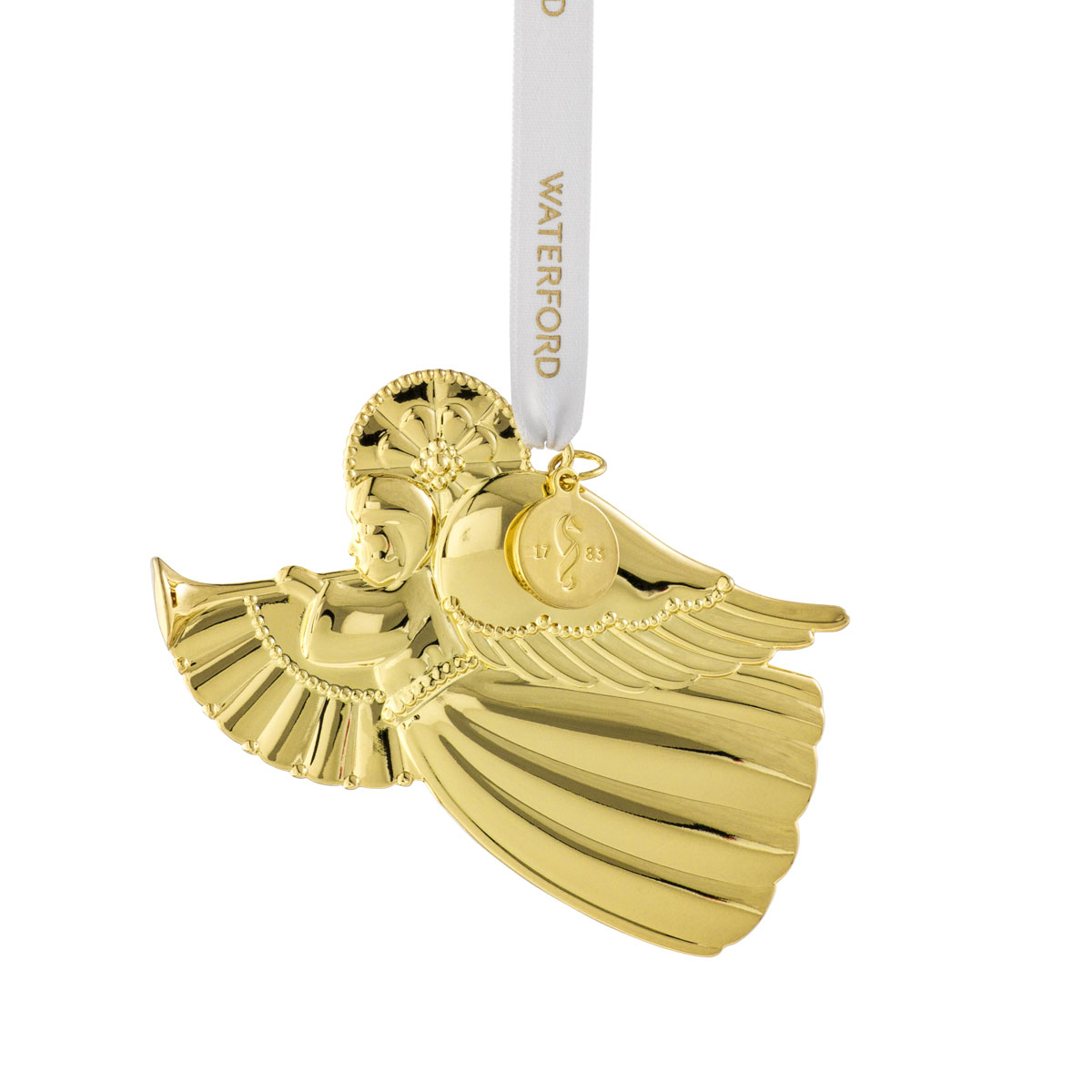 Waterford 2021 Angel Golden Ornament