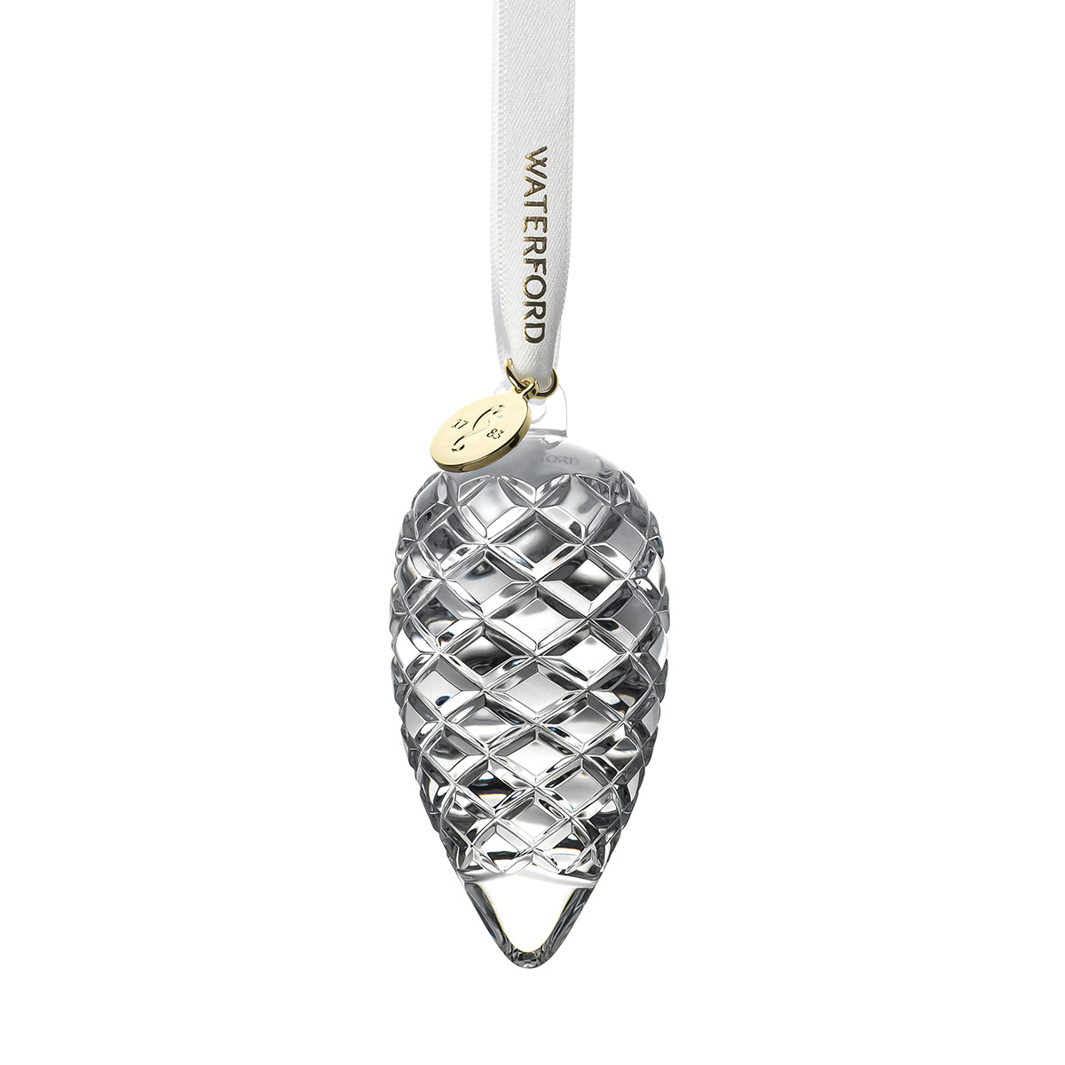 Waterford Crystal 2021 Pine Cone Ornament