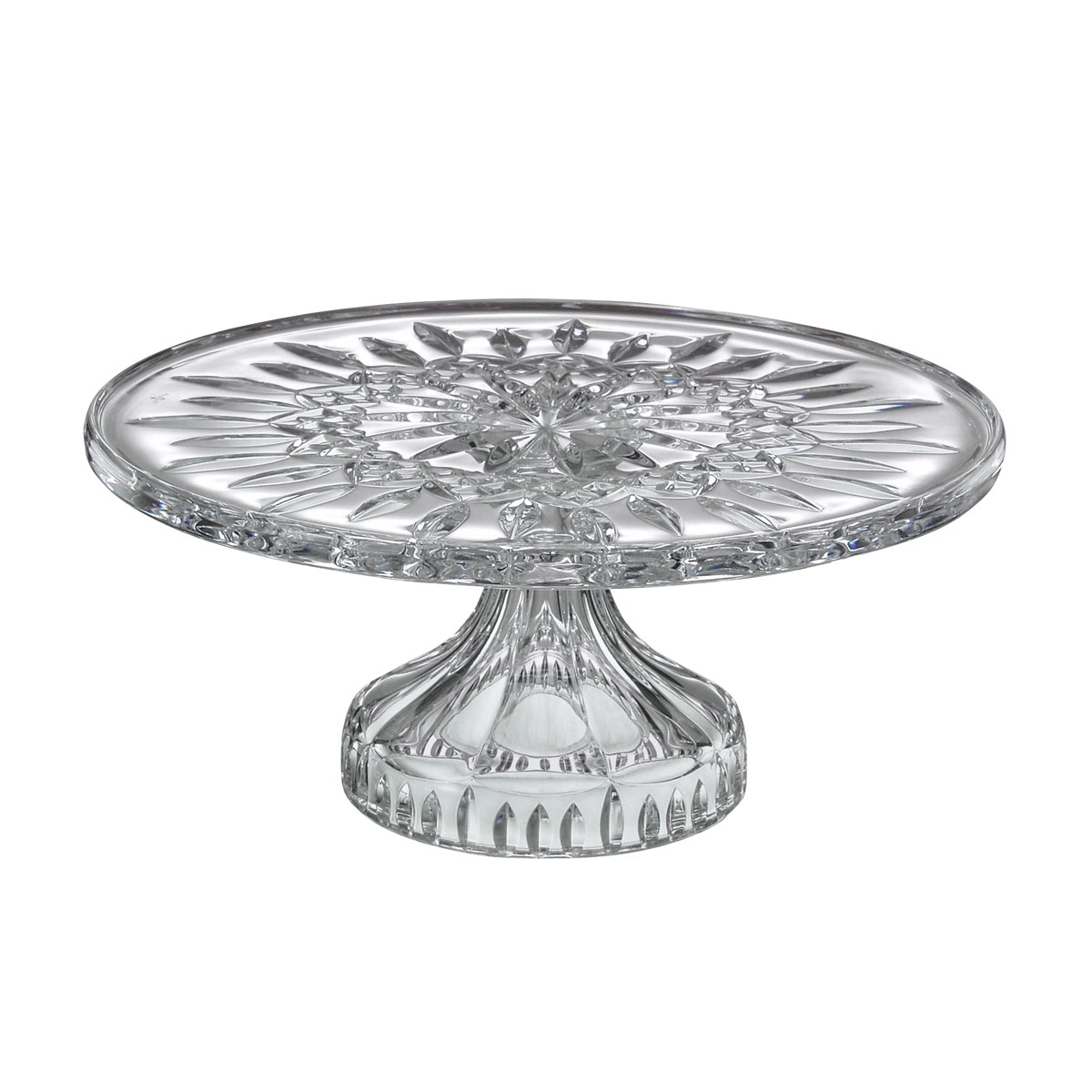 Waterford Crystal Lismore Footed 11" Cake Plate