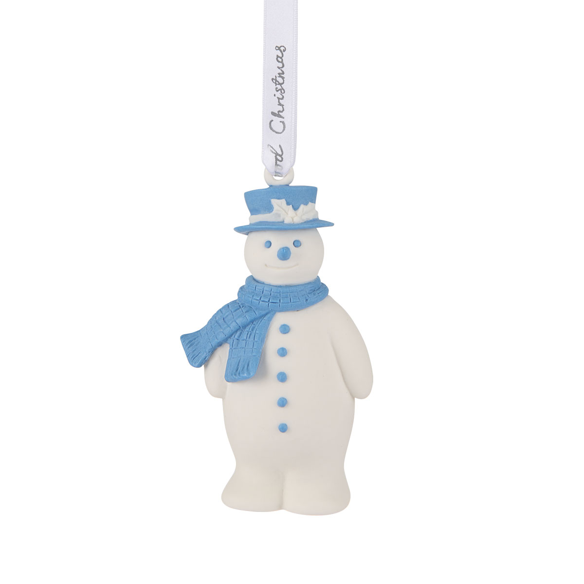Wedgwood 2022 Snowman Ornament