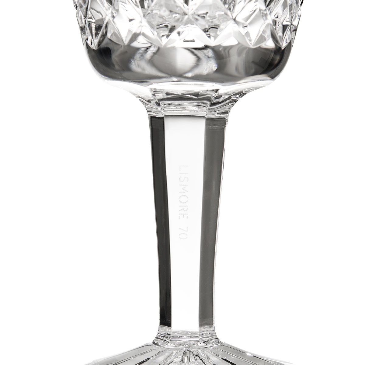 Waterford Mastercraft Lismore 1952 Claret Wine Glass, Pair