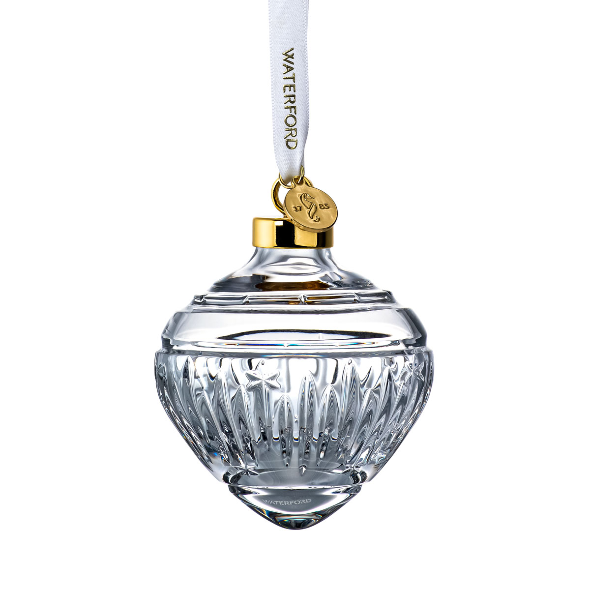 Waterford Crystal 2021 Winter Wonders Midnight Frost Bauble Ornament