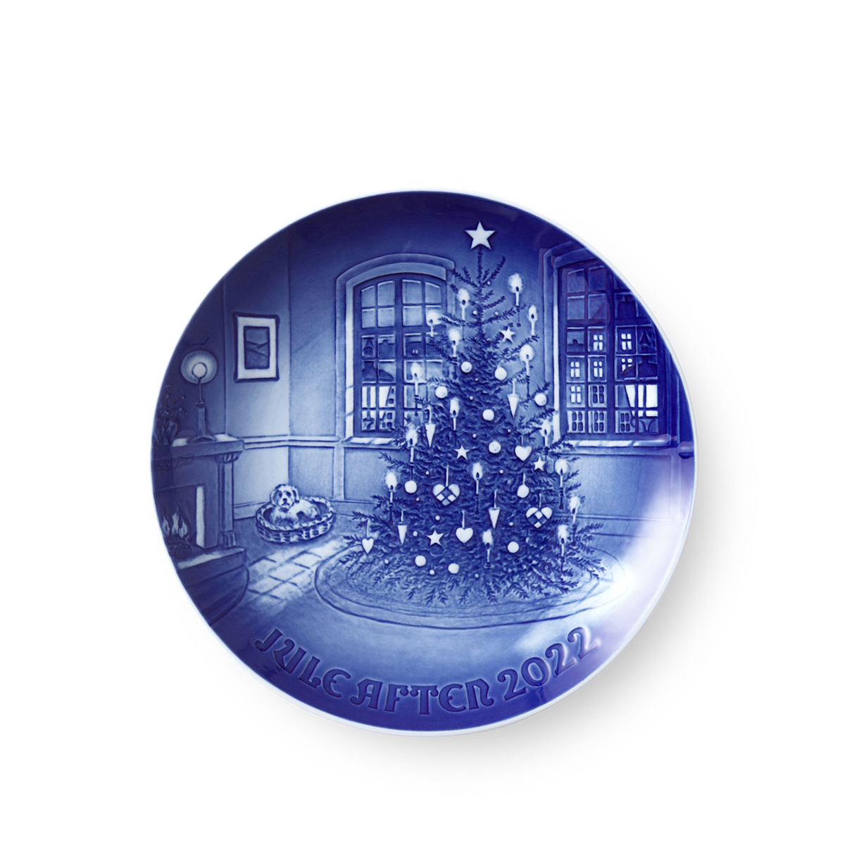 Bing And Grondahl 2022 Christmas Plate, Christmas Night, Single