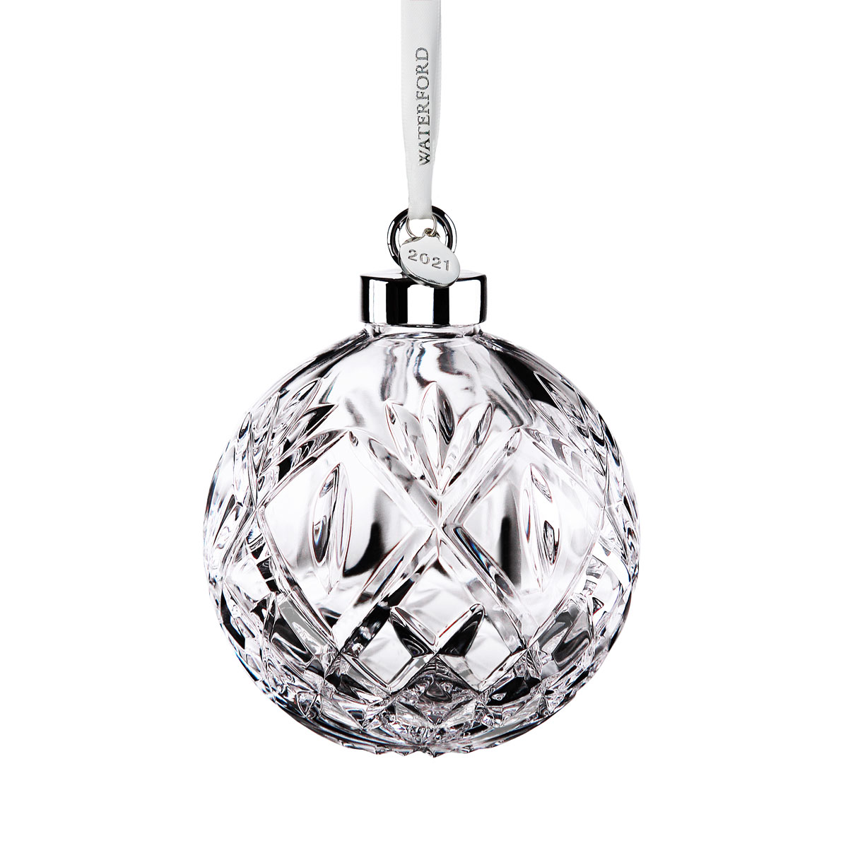 Waterford Crystal 2021 Huntley Ball Dated Ornament, Limited Edition
