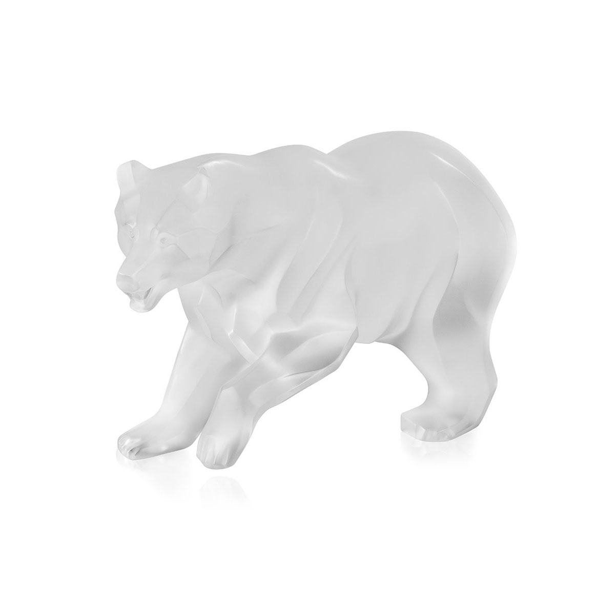 Lalique Bear Sculpture, Clear