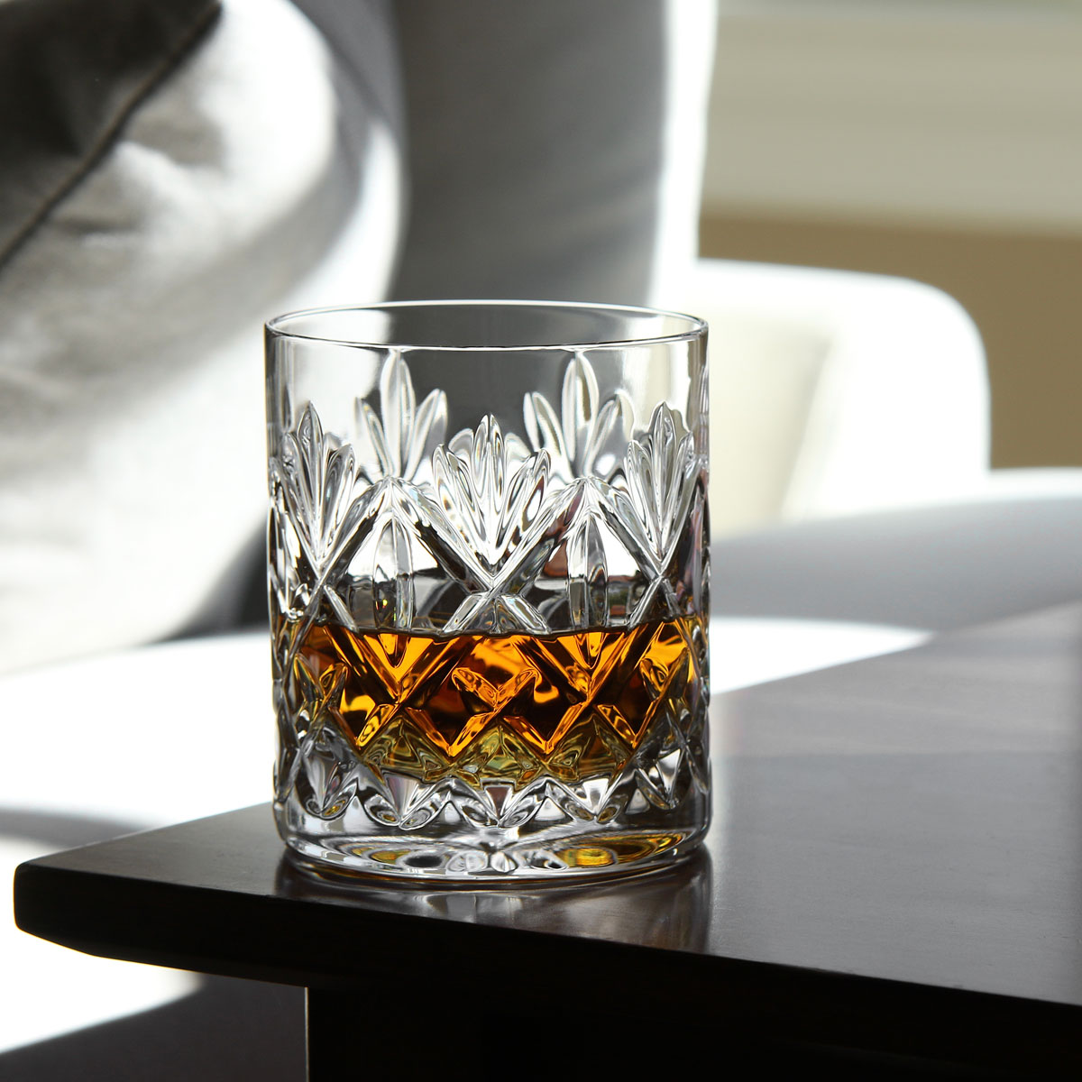 Waterford Crystal Huntley Whiskey Tumbler Glass, Set of 2, High End