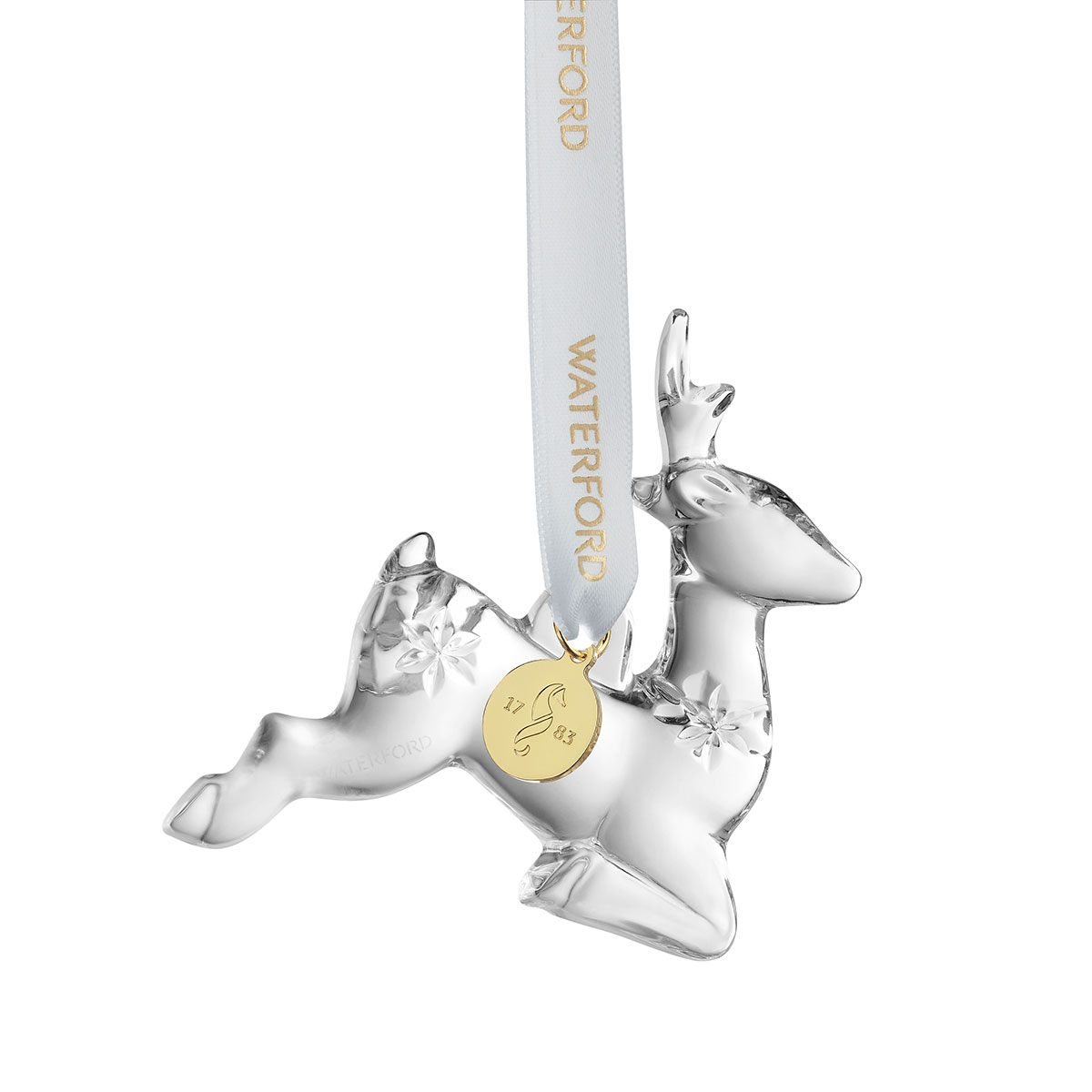 Waterford Crystal 2022 Mini Reindeer Ornament