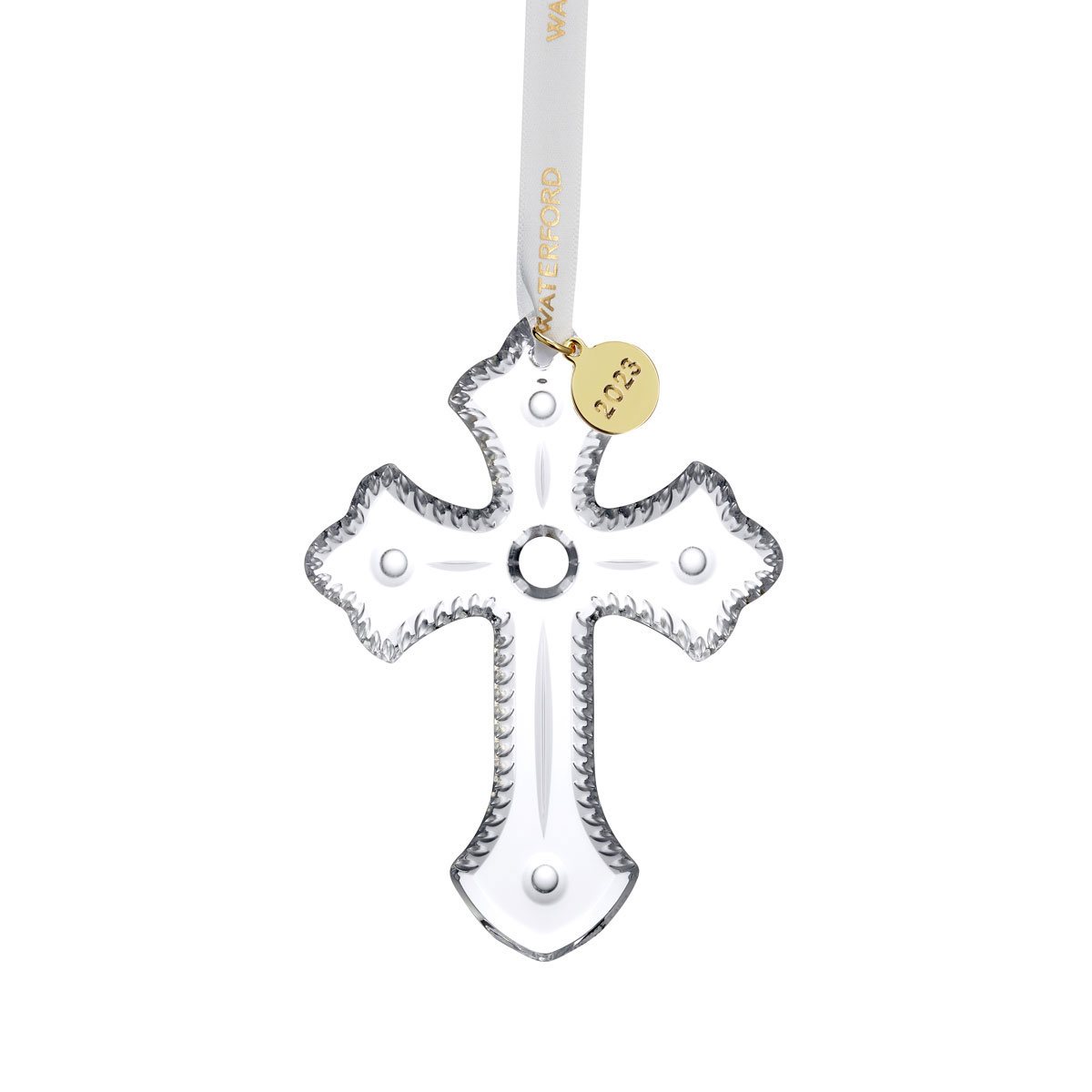 Waterford Crystal 2022 Cross Dated Ornament