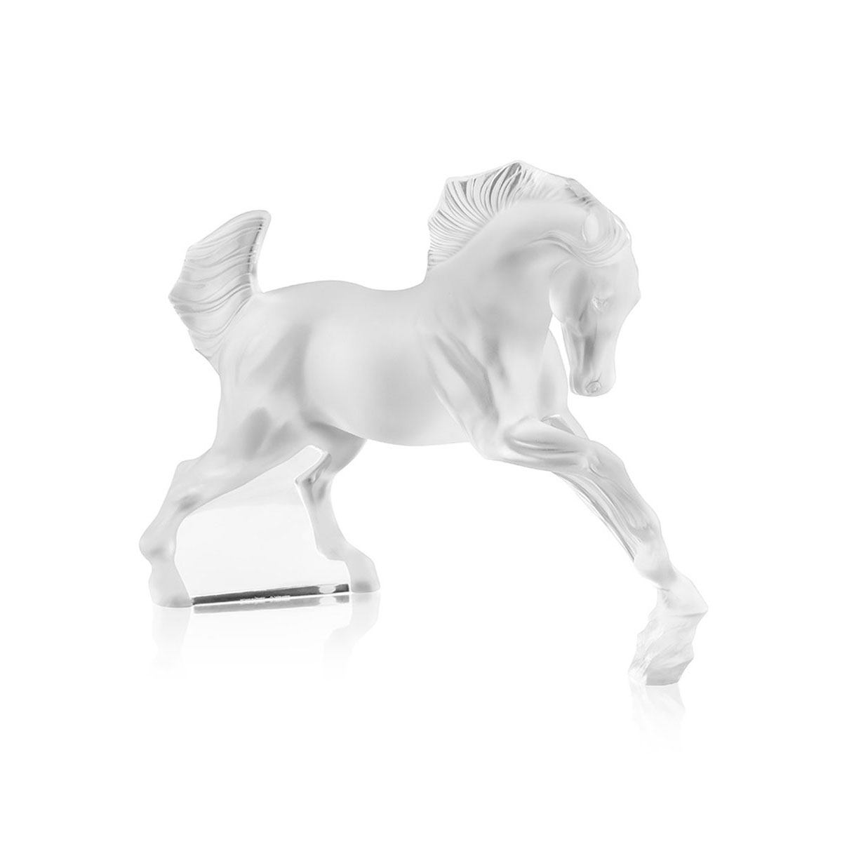 Lalique Cheval, Horse Sculpture, Clear