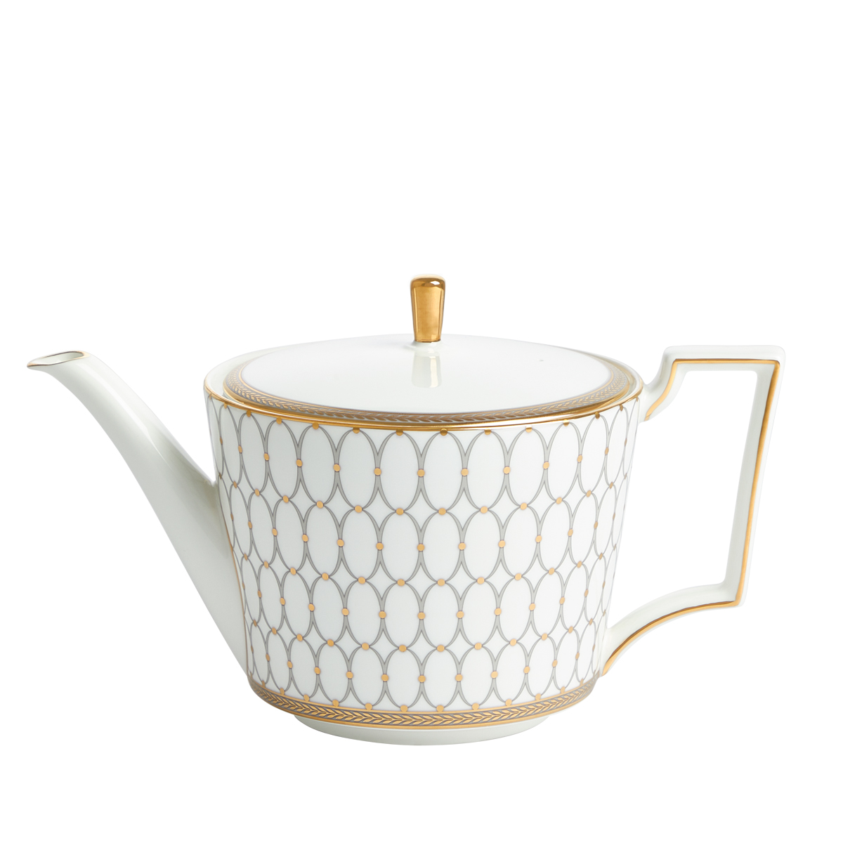 Wedgwood Renaissance Grey Teapot 1 Liter