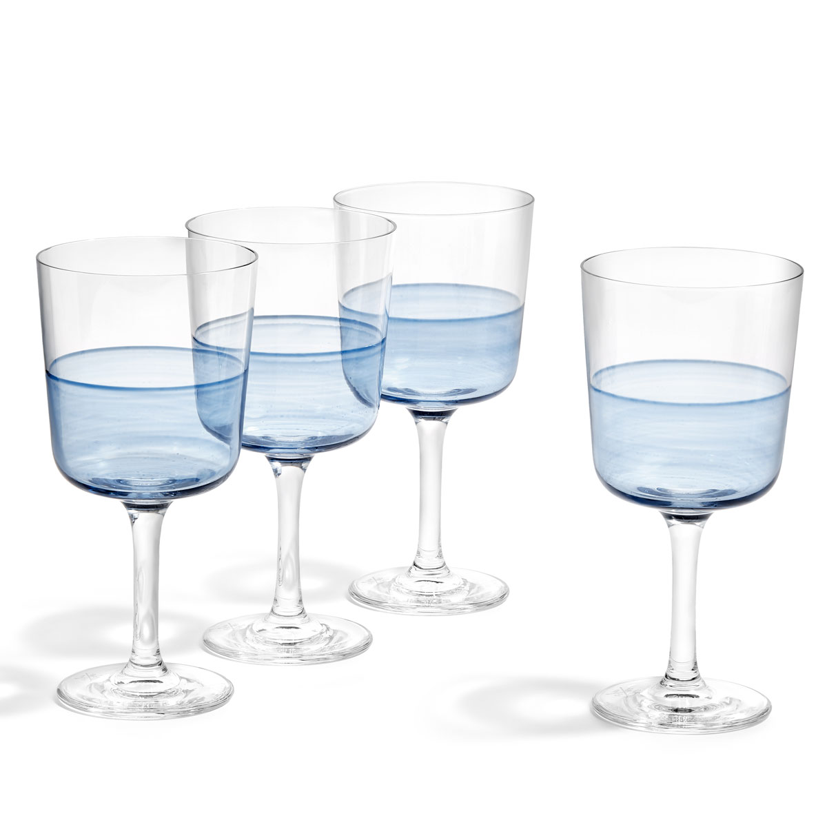 Royal Doulton 1815 Blue Wine Glass Set of 4
