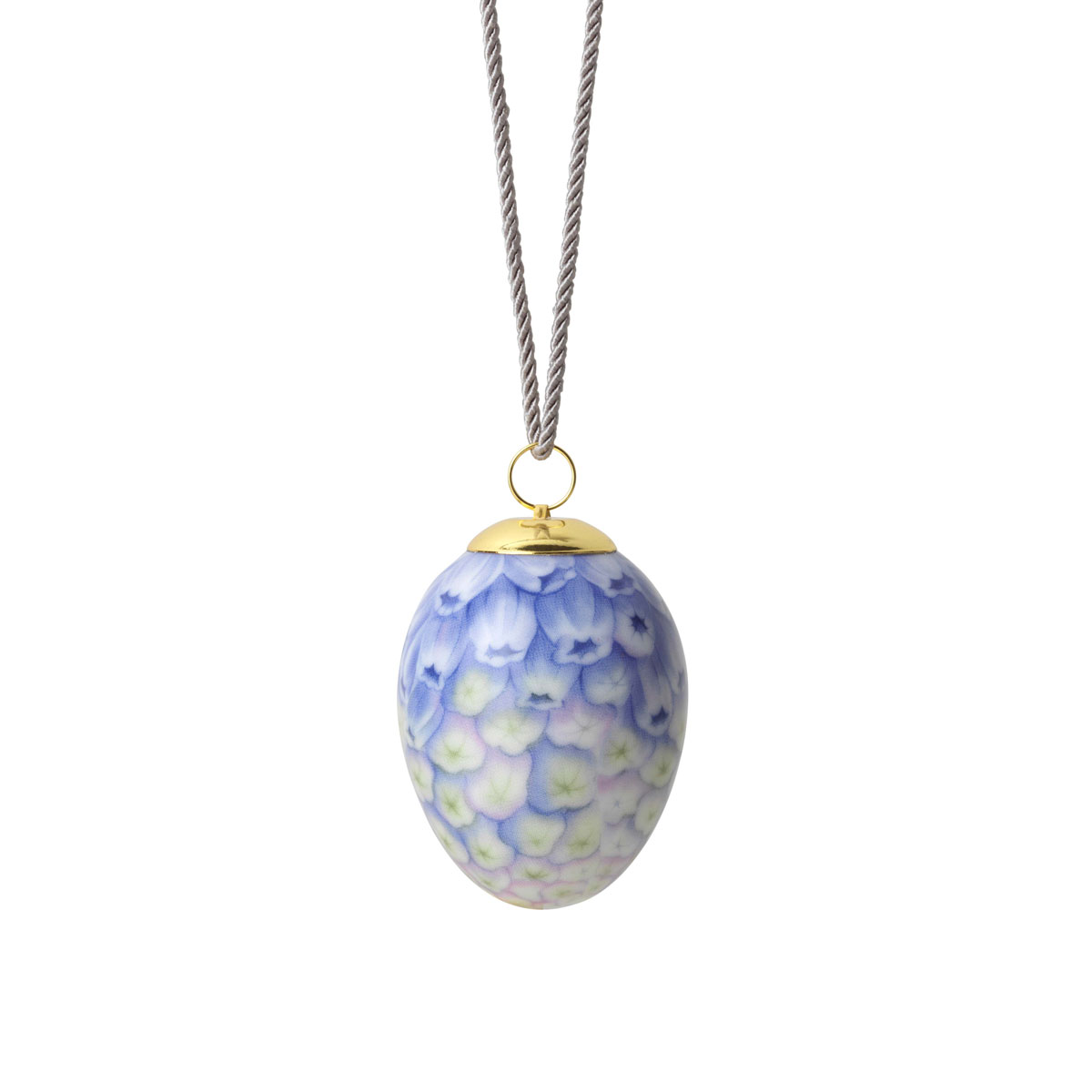 Royal Copenhagen Spring Collection Easter Egg - Grape Hyacinth Petals Ornament