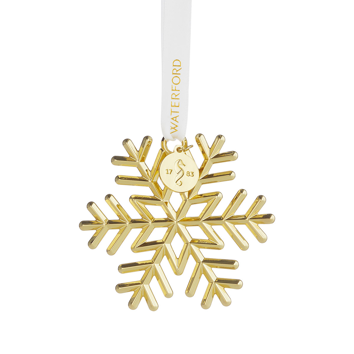 Waterford 2023 Snowflake Golden Ornament