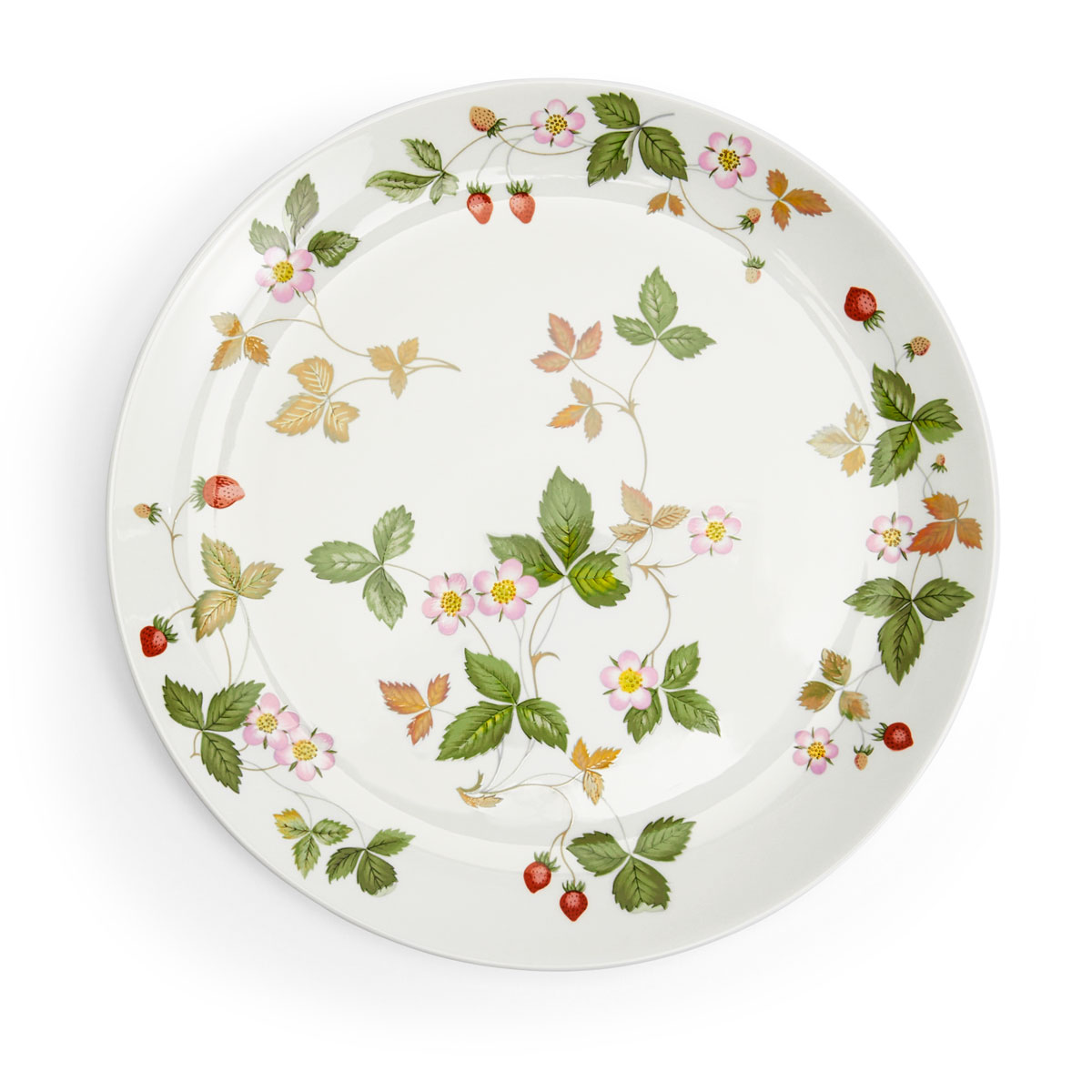 Wedgwood Wild Strawberry Couped Plate, Single