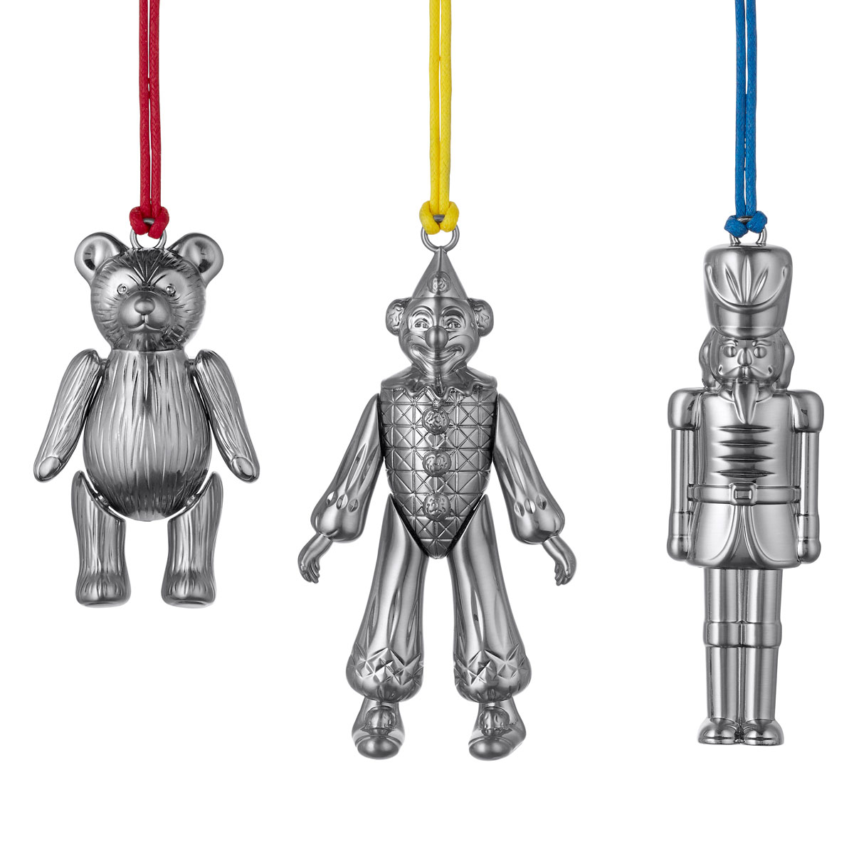 Waterford 2024 Christmas Toys- Clown, Teddy, Nutcracker, Set of 3