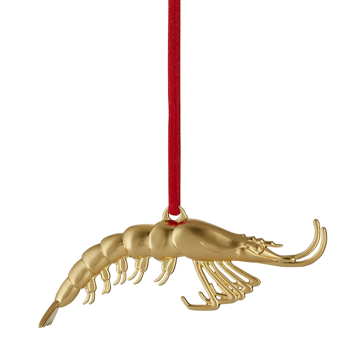 Waterford 2024 Christmas Shrimp Golden Ornament