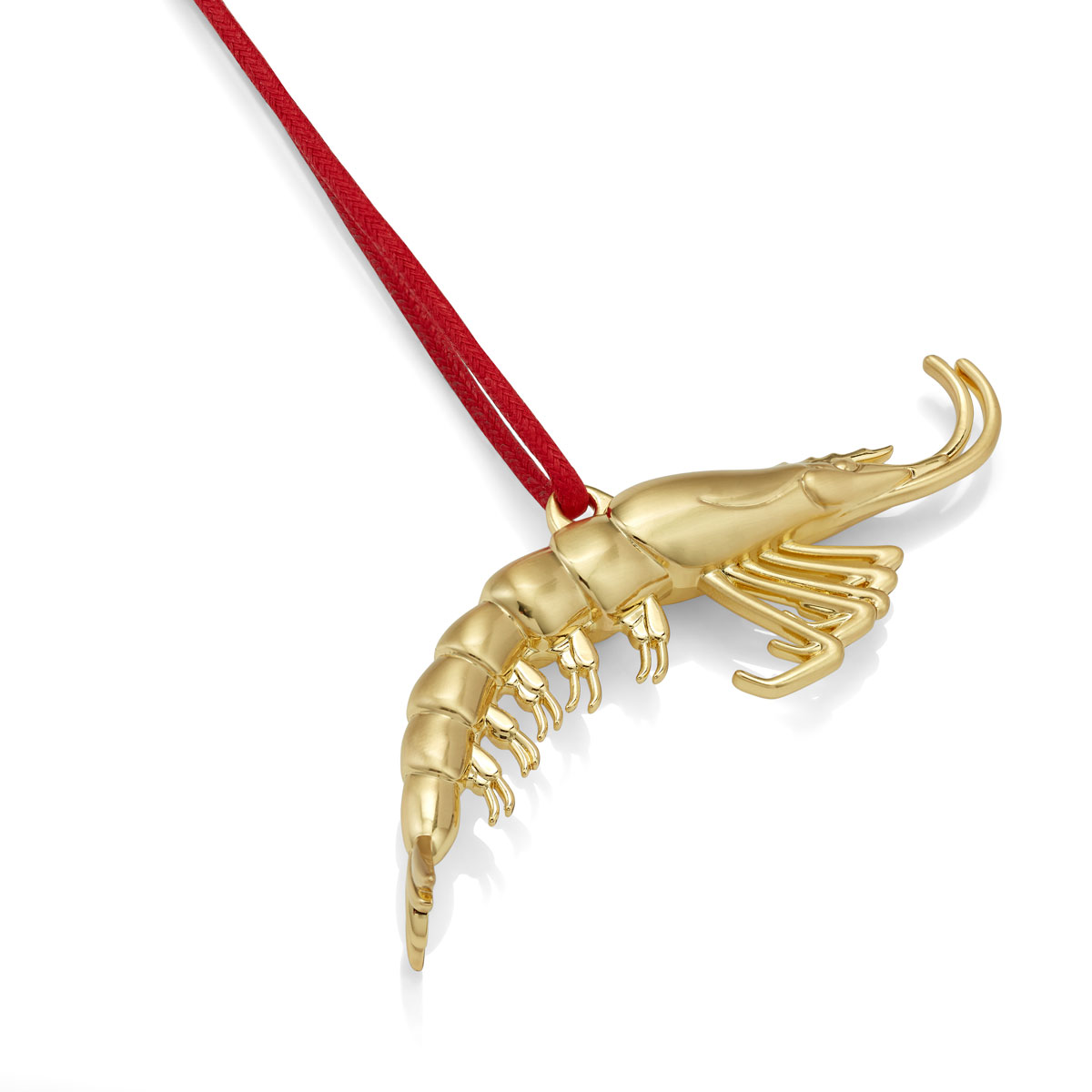 Waterford 2024 Christmas Shrimp Golden Ornament