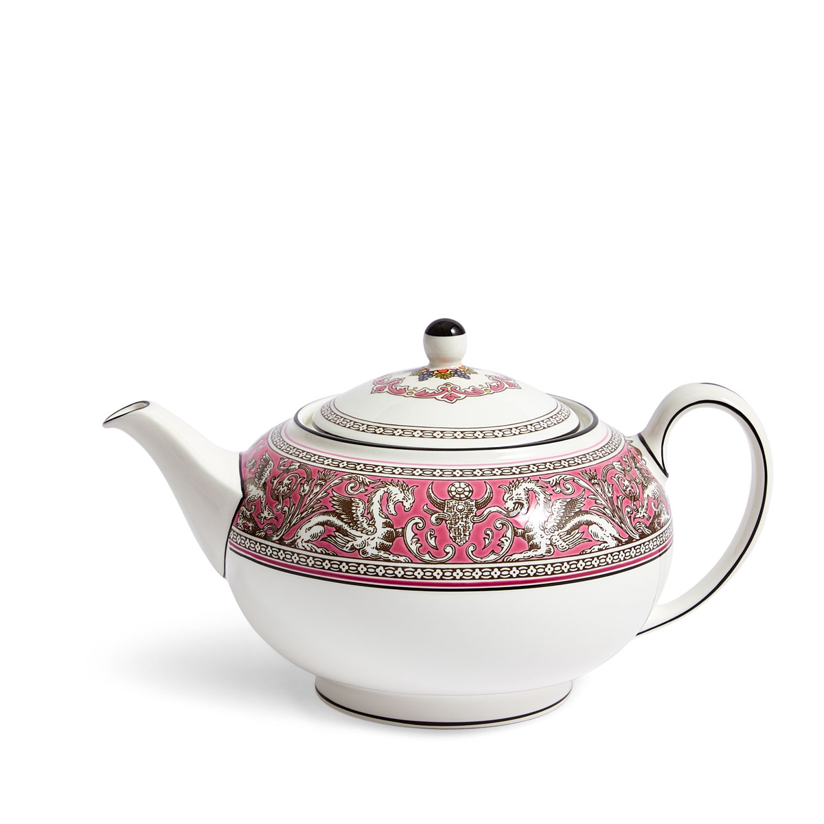 Soho Home House Teapot, Bone China in White | Small