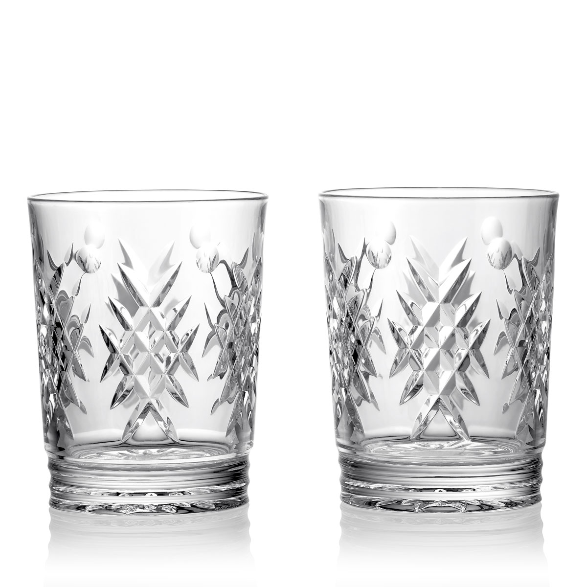 Waterford 2024 Winter Wonders Clear Holly DOFs, Pair