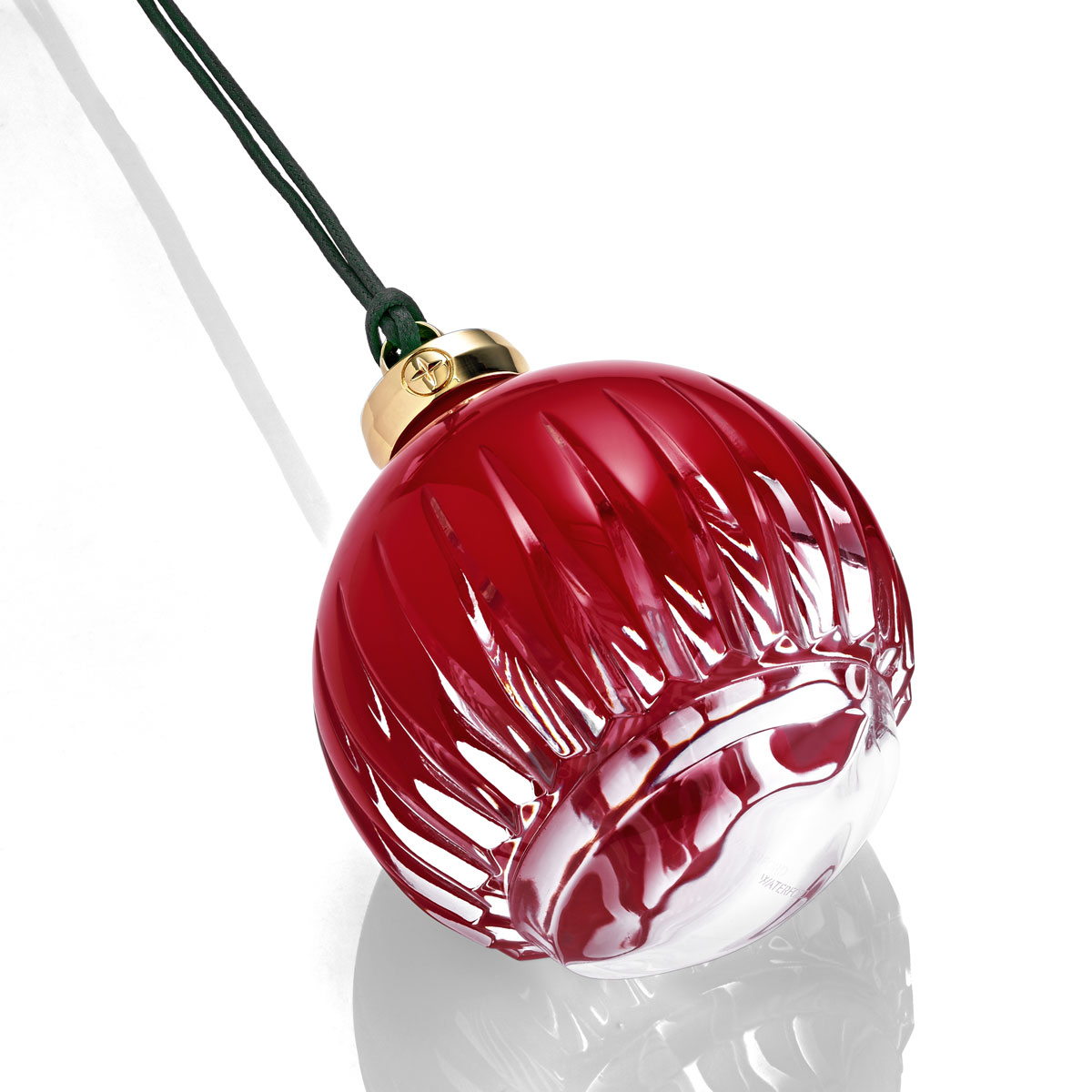 Waterford New Year 2025 Bauble Dated Ornament, Firework Red