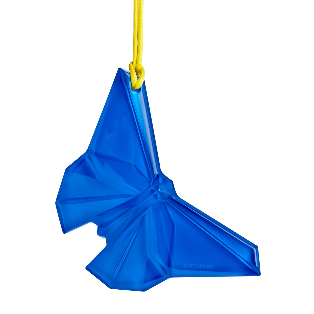 Waterford 2024 Origami Butterfly Ornament Blue