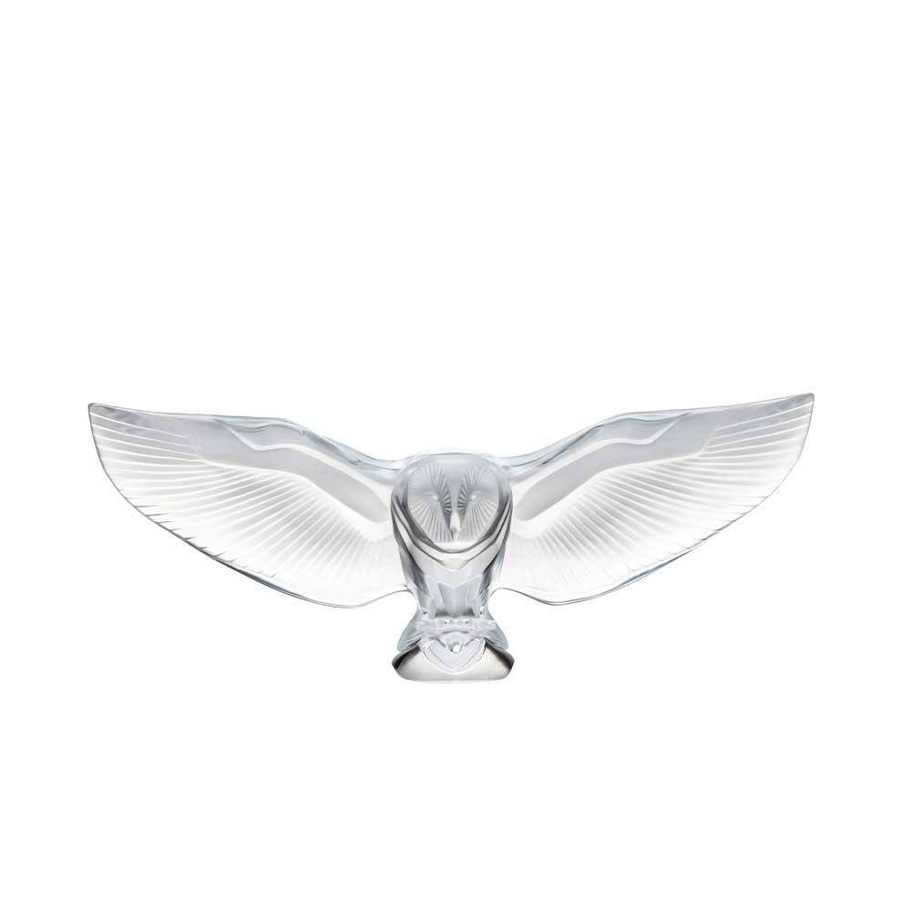 Lalique Empreinte Animale Barn Owl, Clear