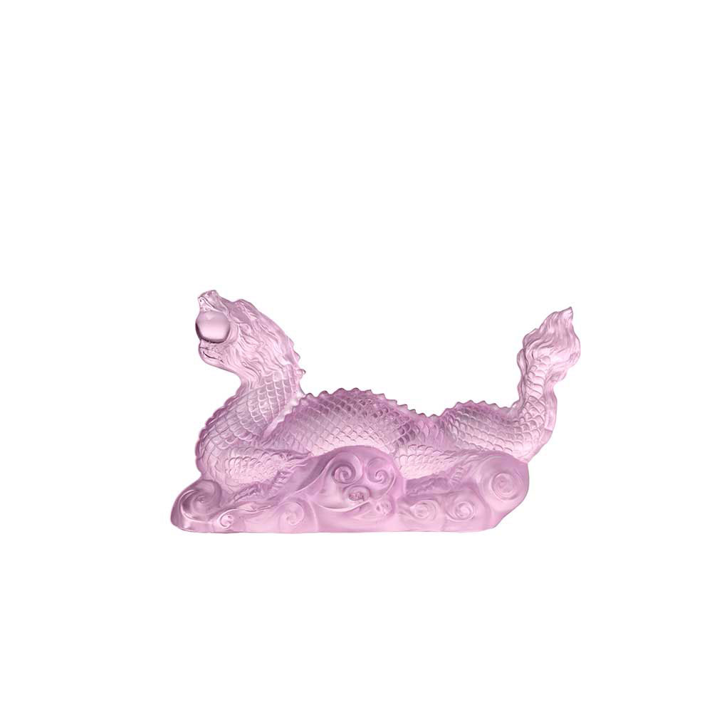 Lalique Zodiac Dragon Tianlong, Pink, Limited Edition